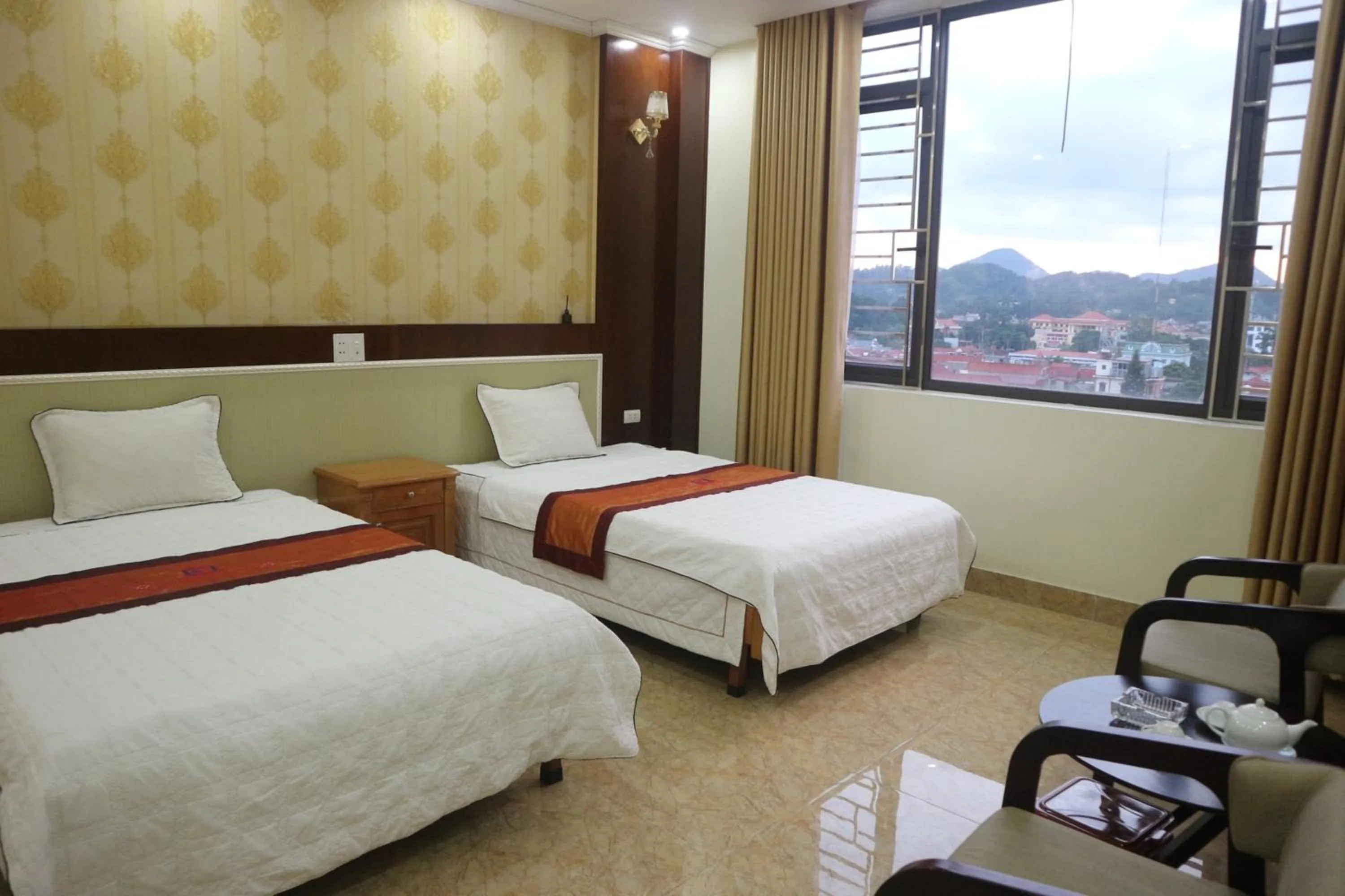 Bed in An Khang Hotel