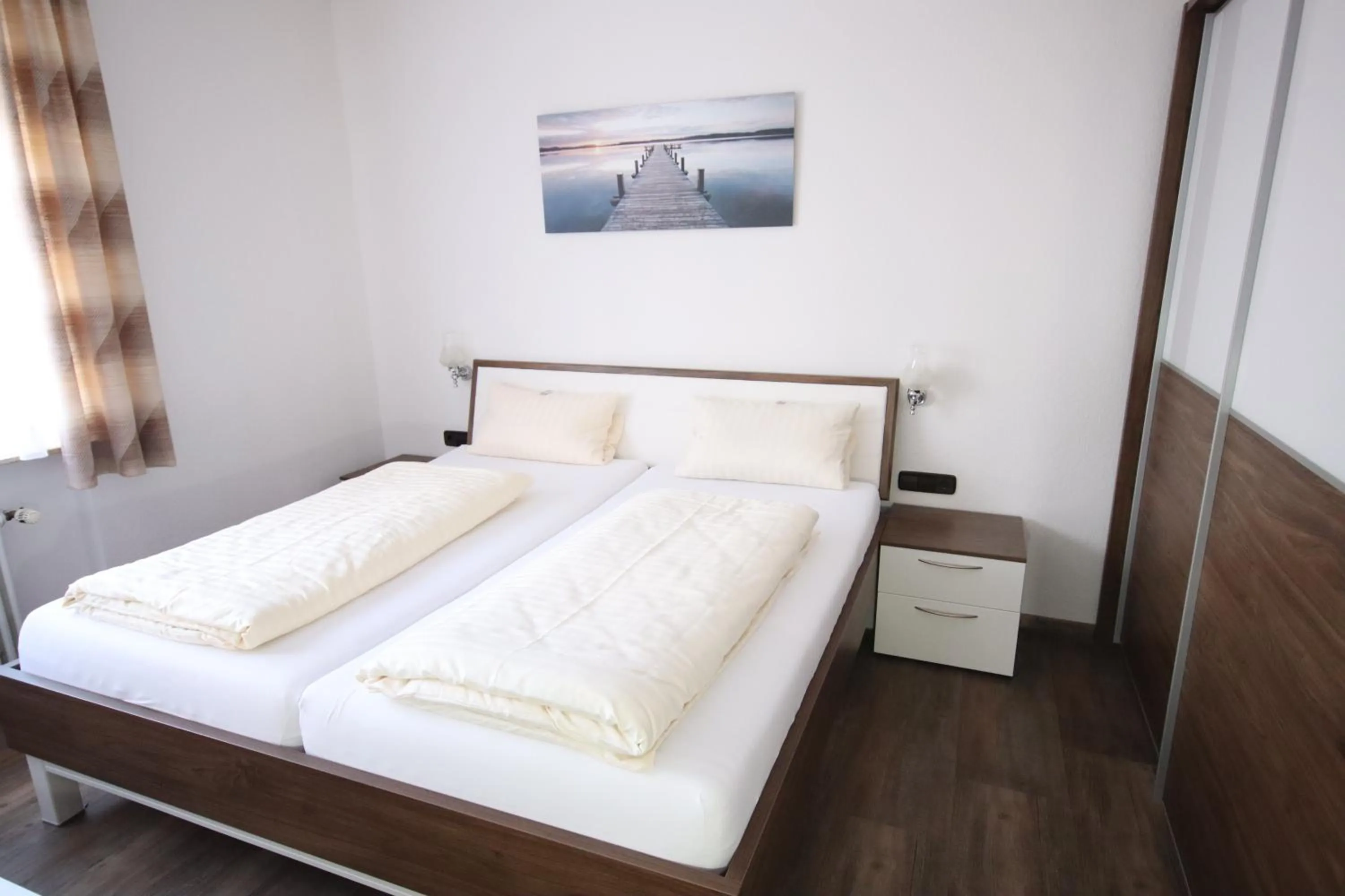 Bed in Appartements Biedermeier