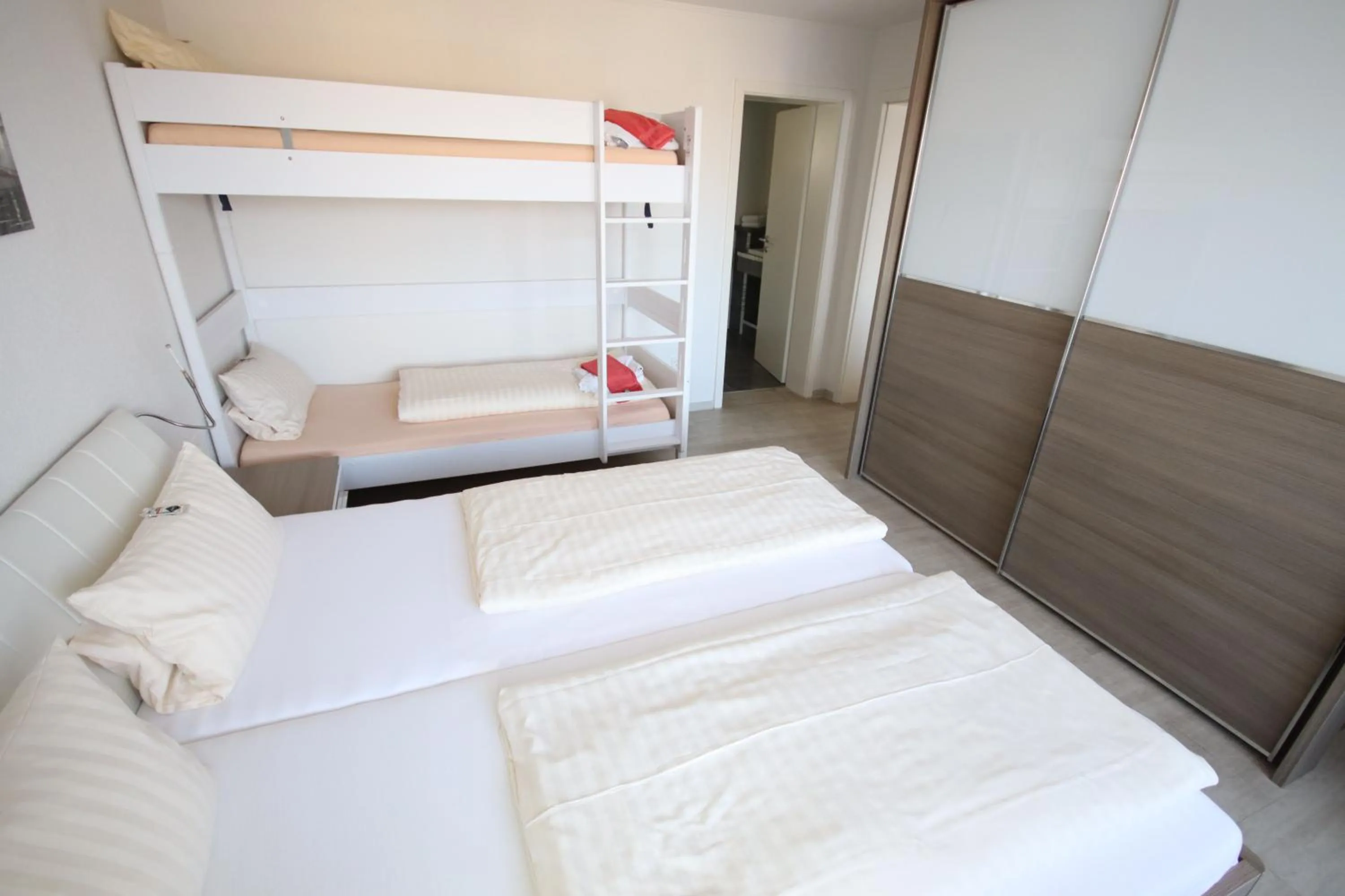 Bed in Appartements Biedermeier