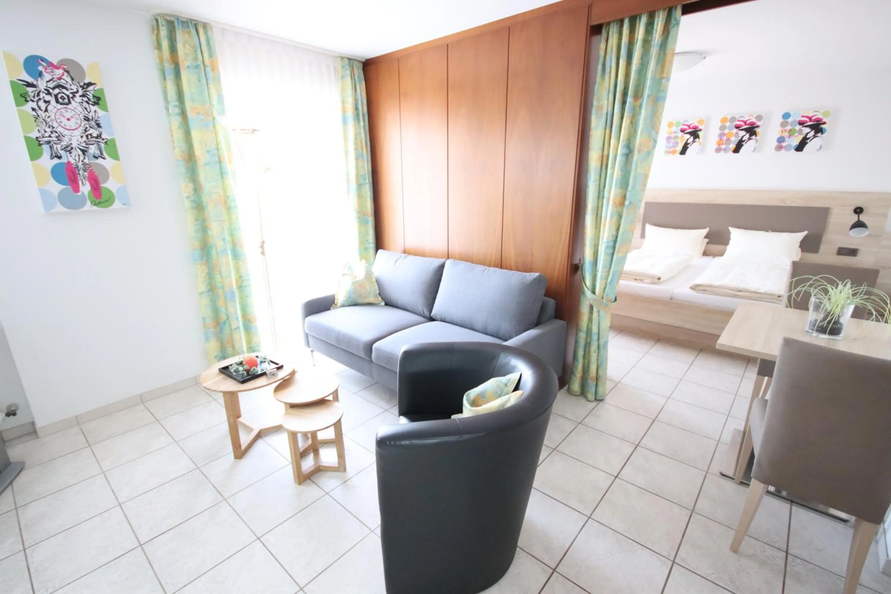 Bed in Appartements Biedermeier