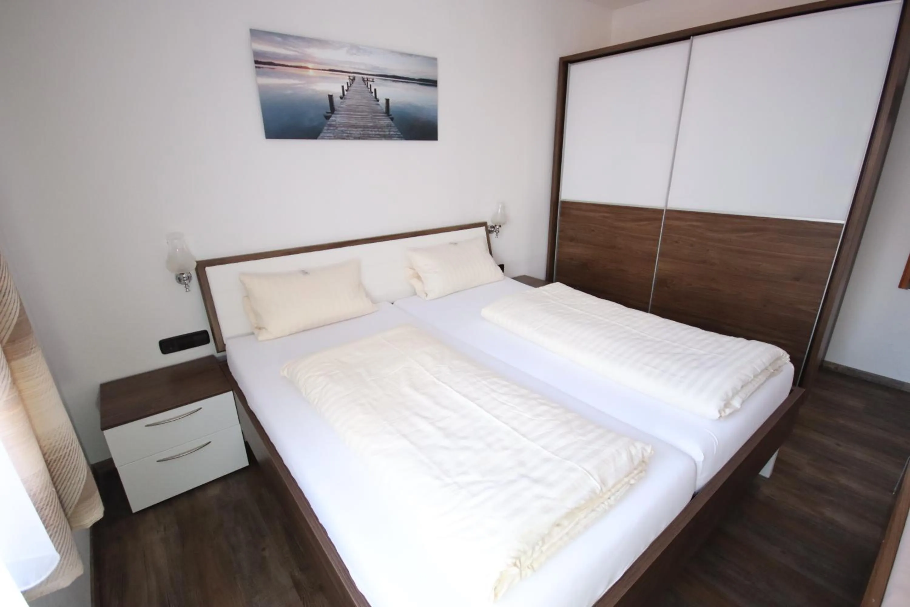 Bed in Appartements Biedermeier