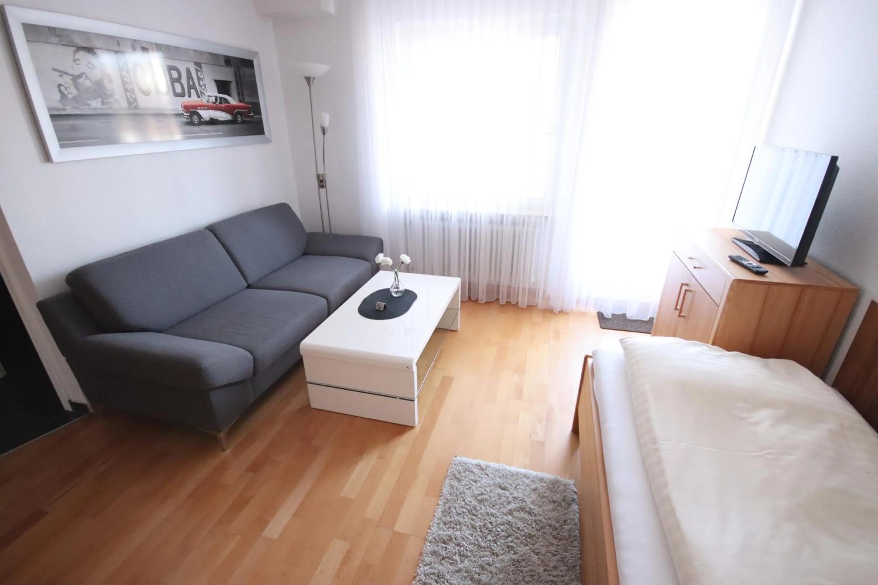 Bed in Appartements Biedermeier