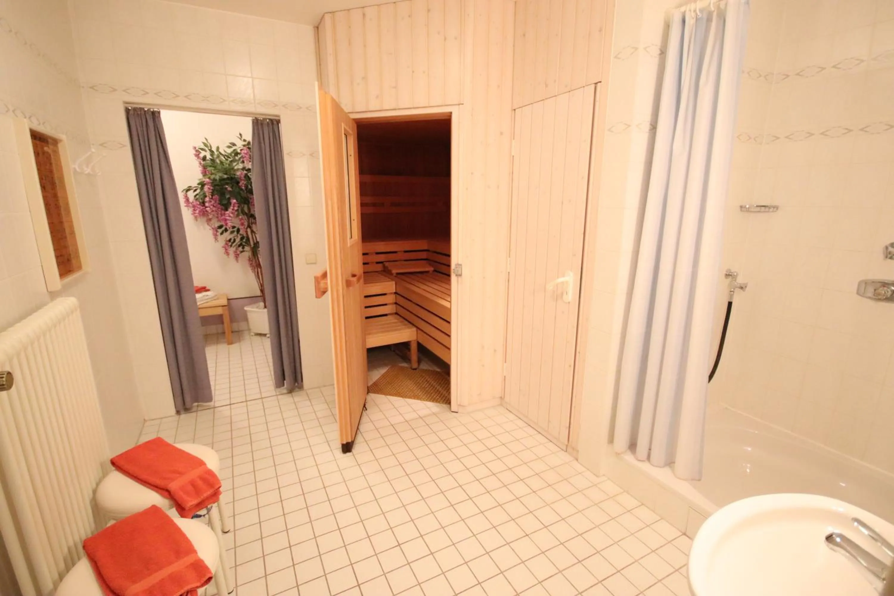 Sauna in Appartements Biedermeier