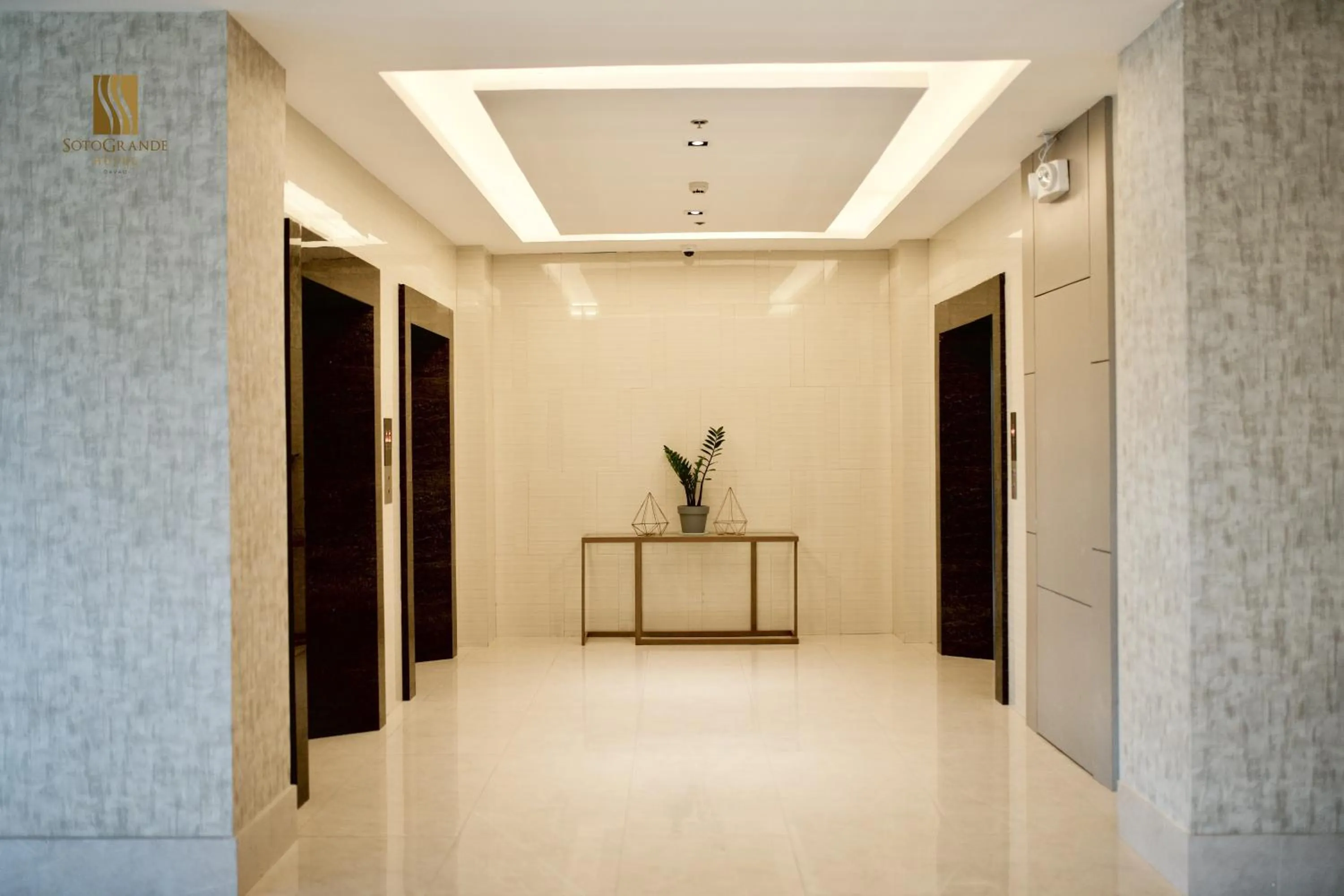 elevator in Sotogrande Davao Hotel