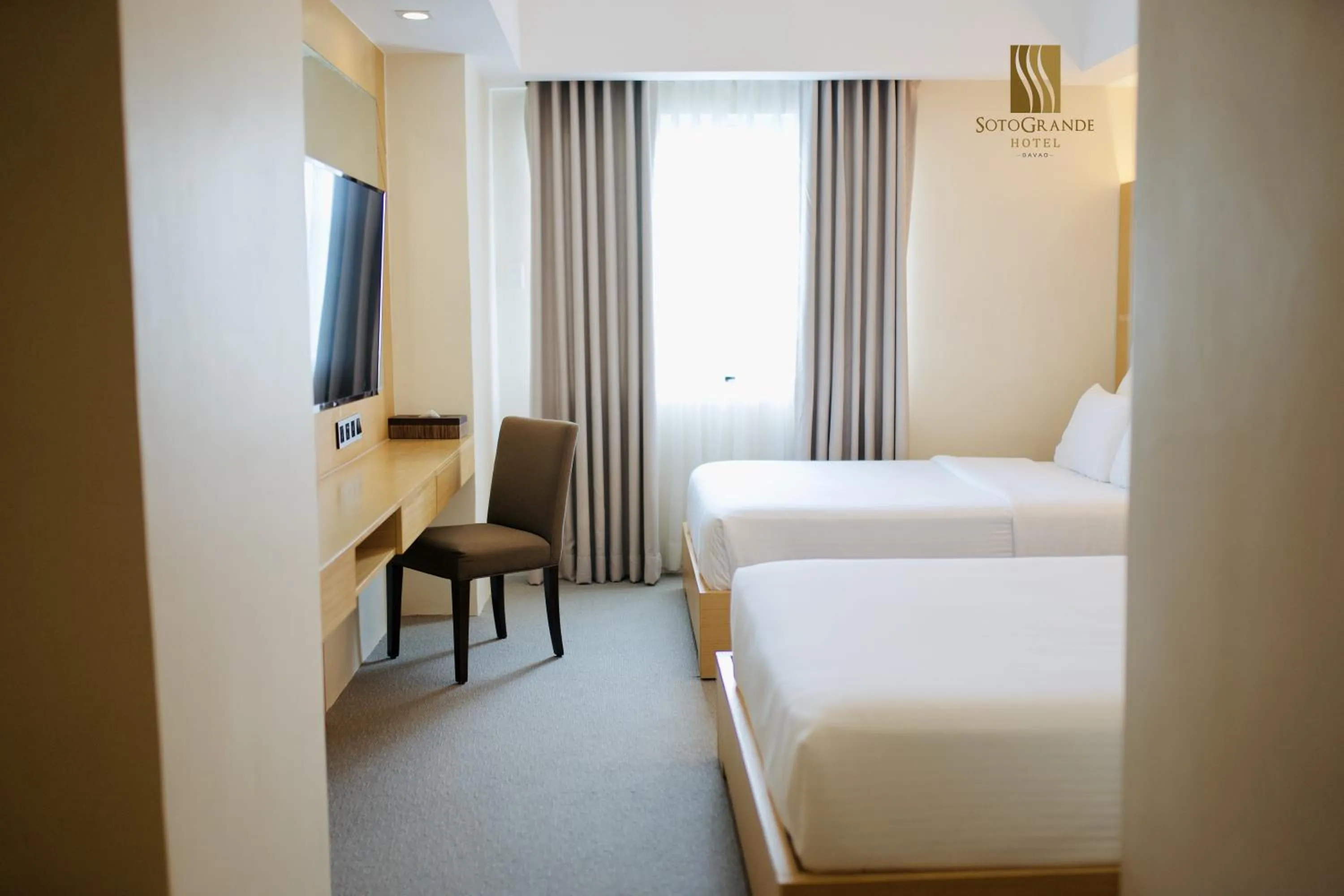 Bedroom, Bed in Sotogrande Davao Hotel