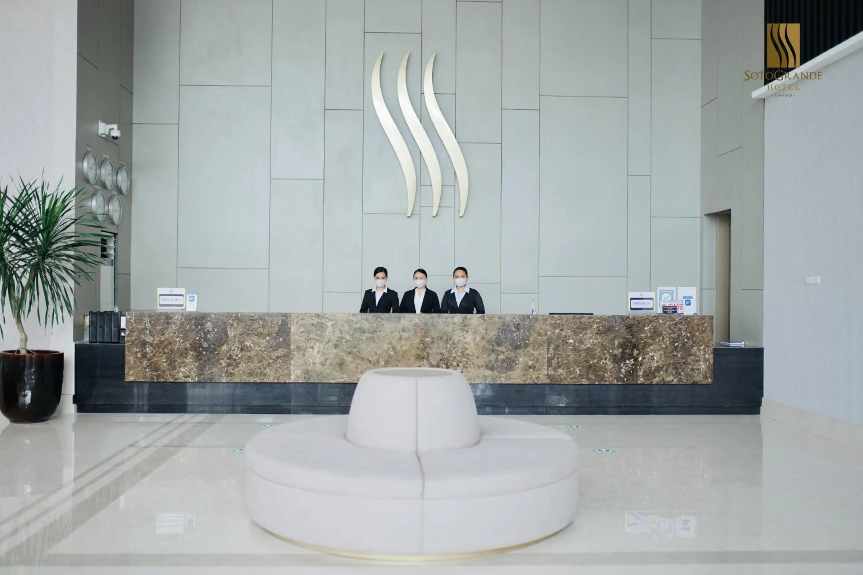 Lobby or reception in Sotogrande Davao Hotel