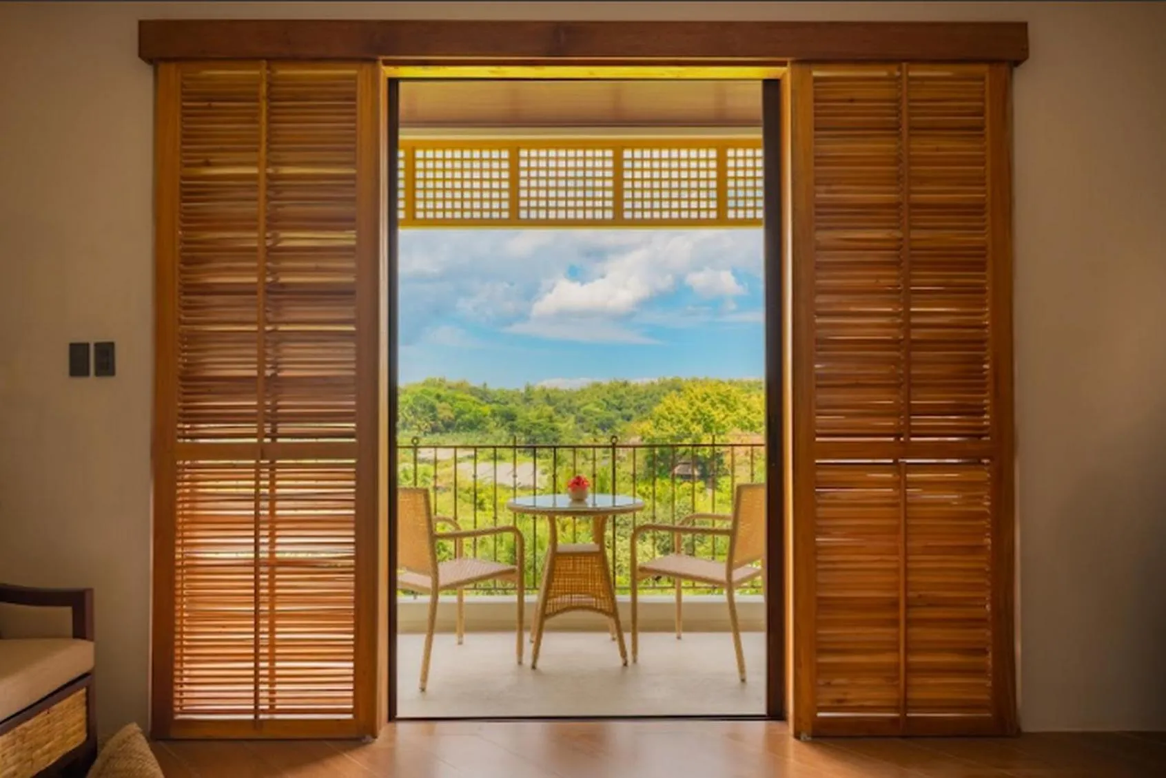 Balcony/Terrace in Damires Hills Farm and Spa Resort