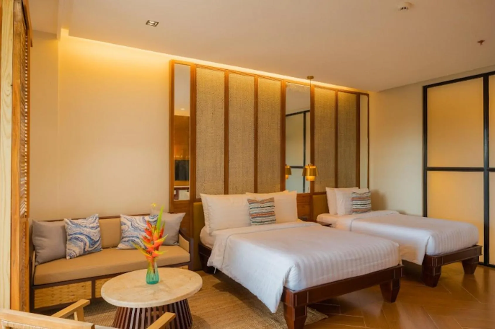 Bed in Damires Hills Farm and Spa Resort