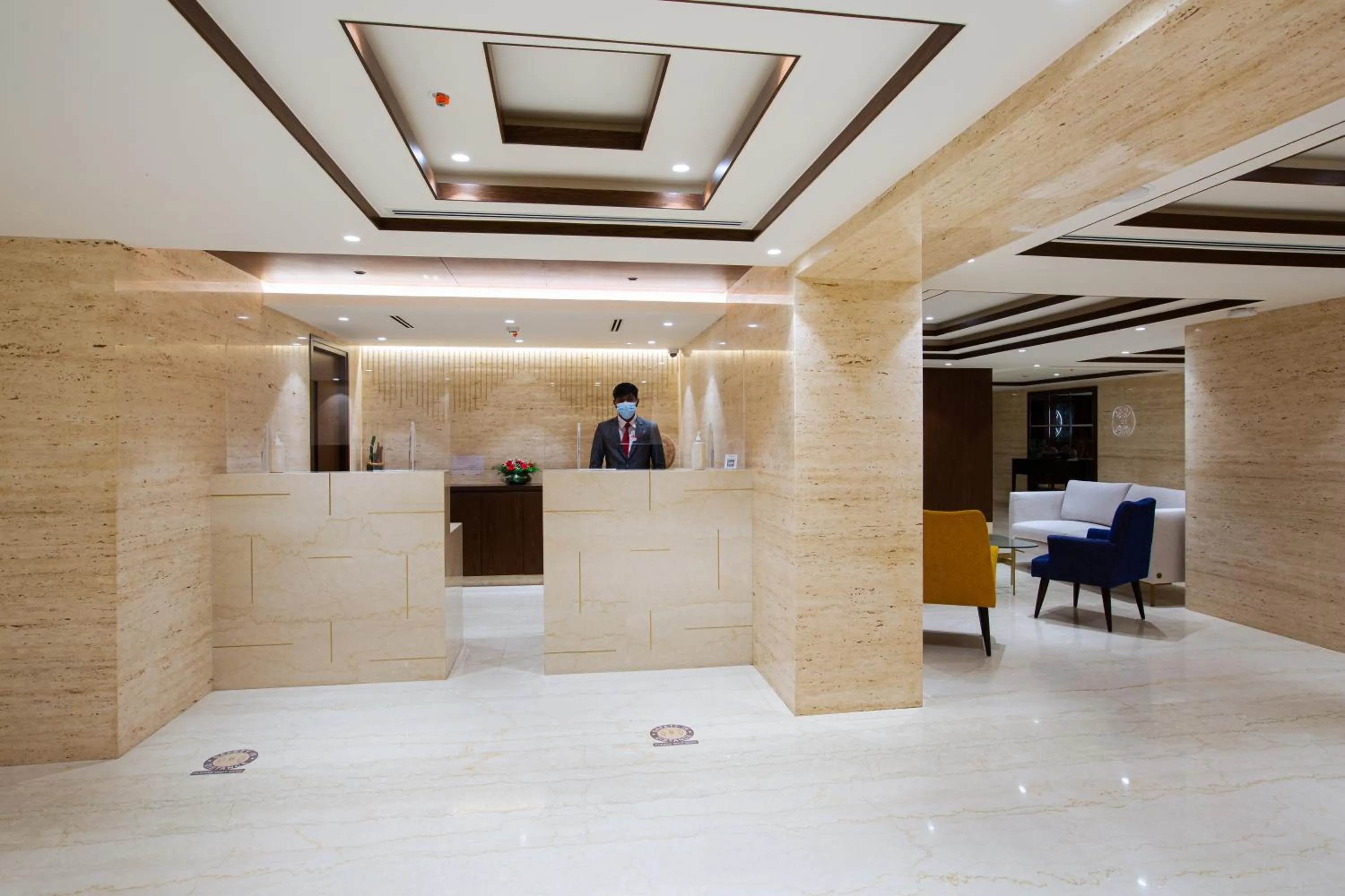 Lobby or reception in IKON By Annapoorna