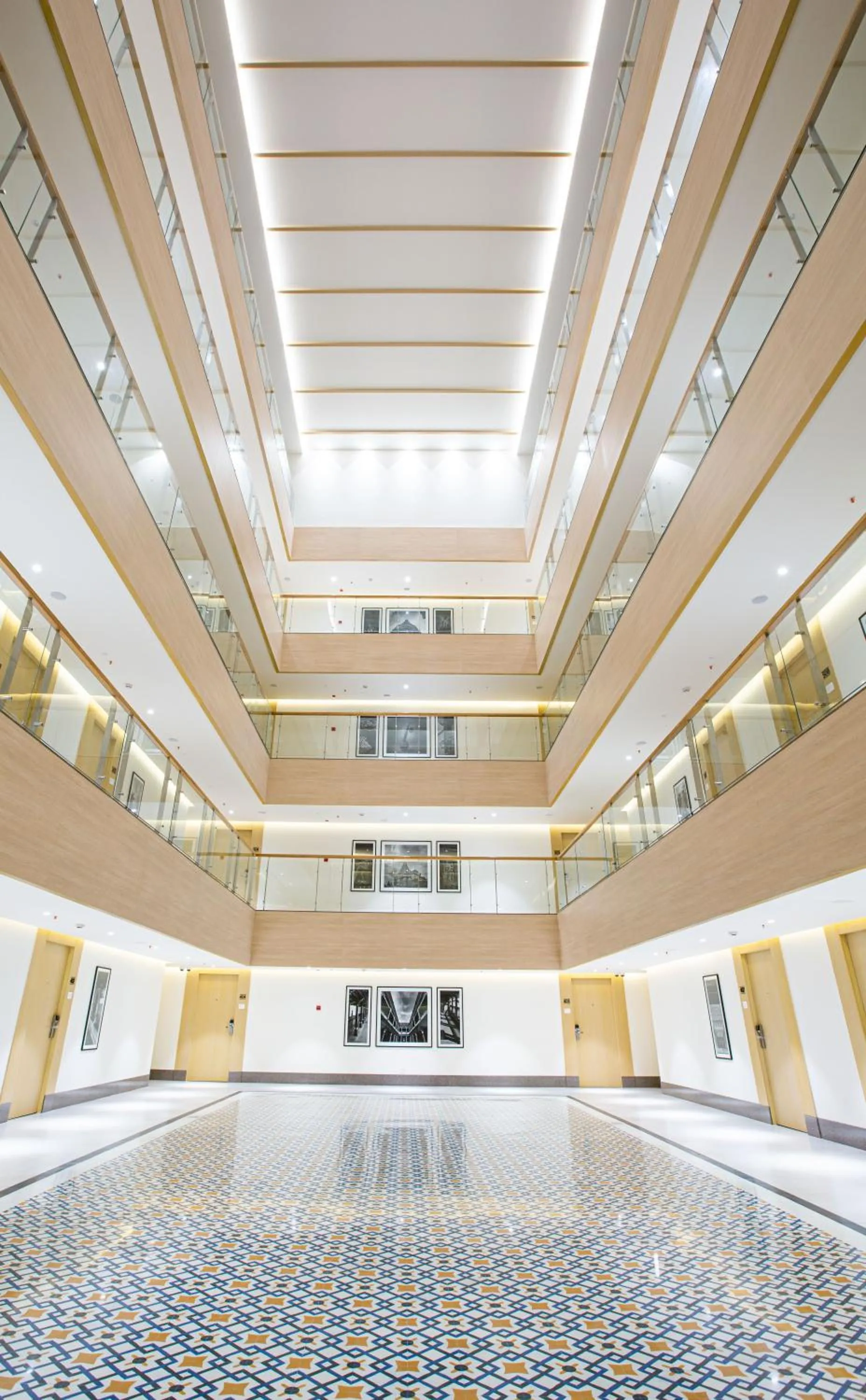 Inner courtyard view in IKON By Annapoorna