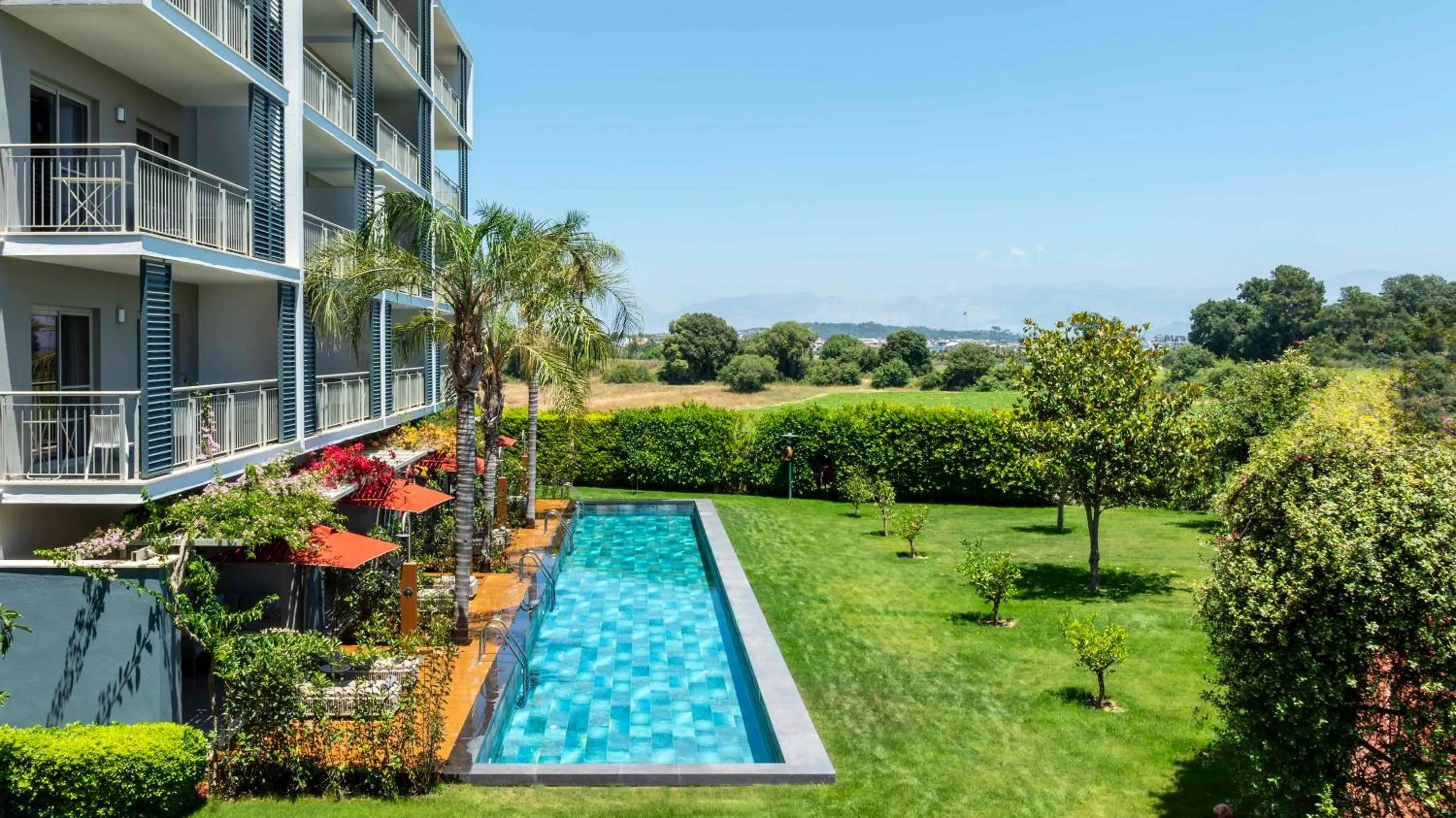 Pool view in Barut GOIA