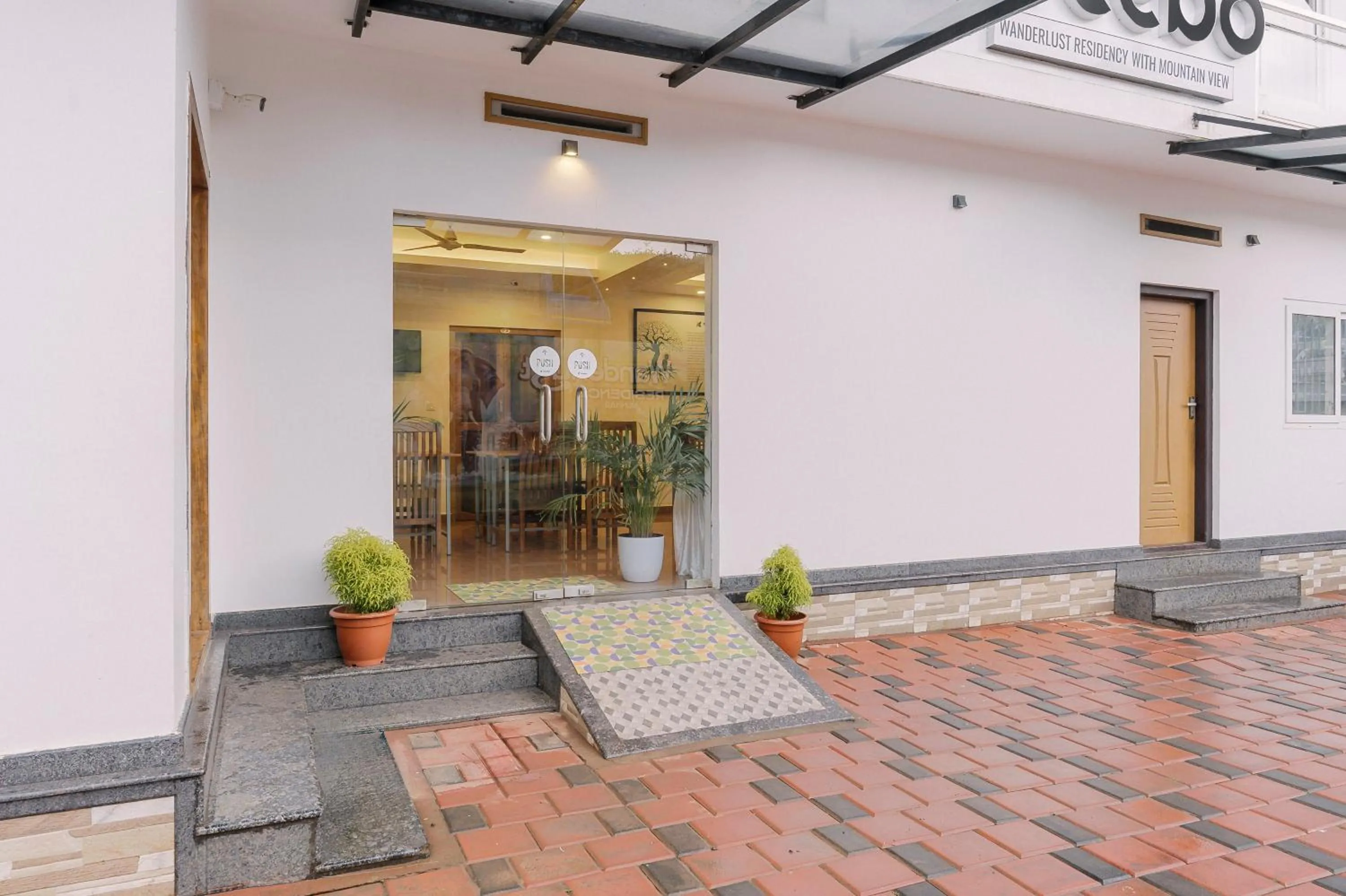 Parking in Treebo Wanderlust Residency With Mountain View