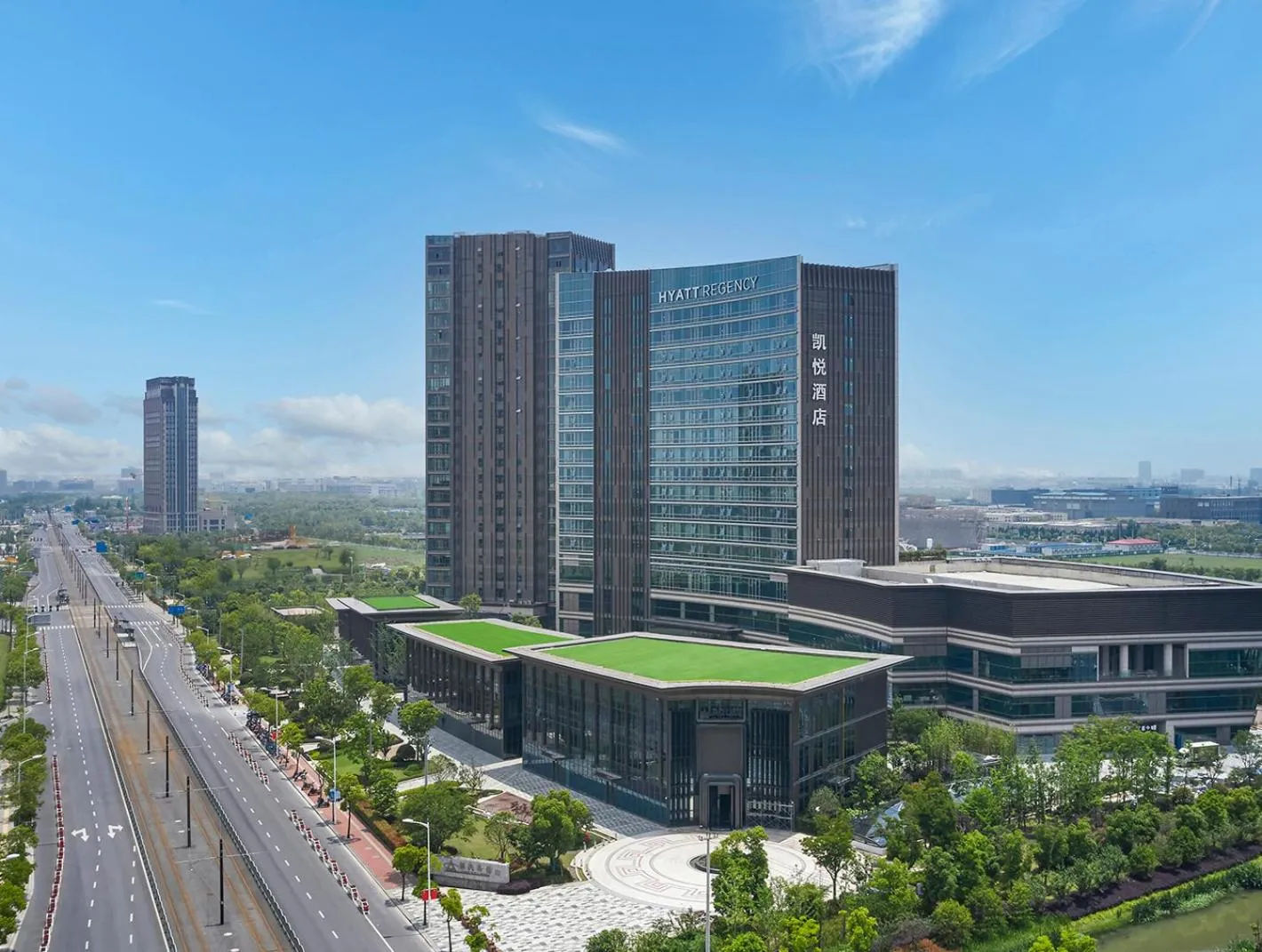 Property building in Hyatt Regency Shanghai Songjiang