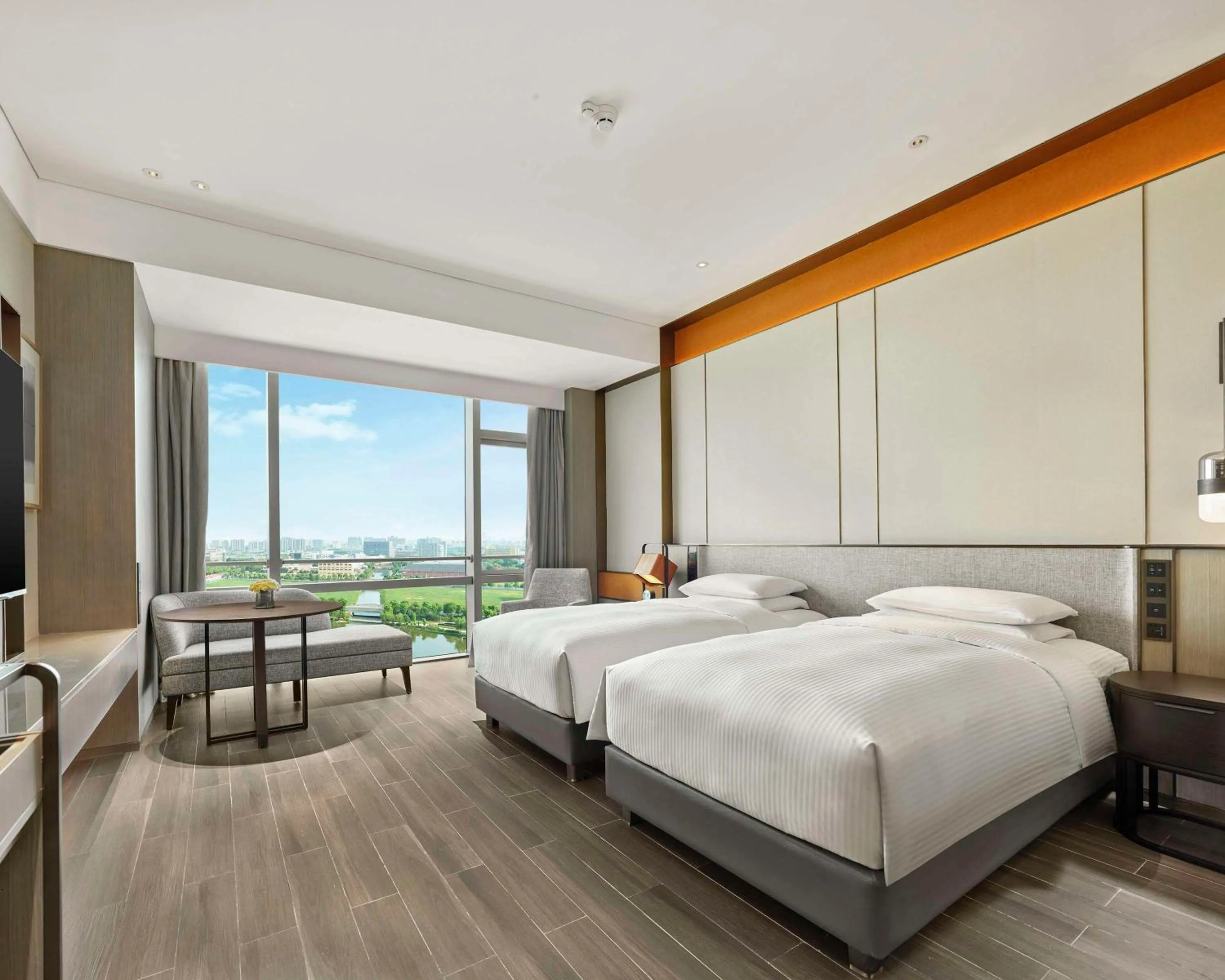 Bedroom, Bed in Hyatt Regency Shanghai Songjiang