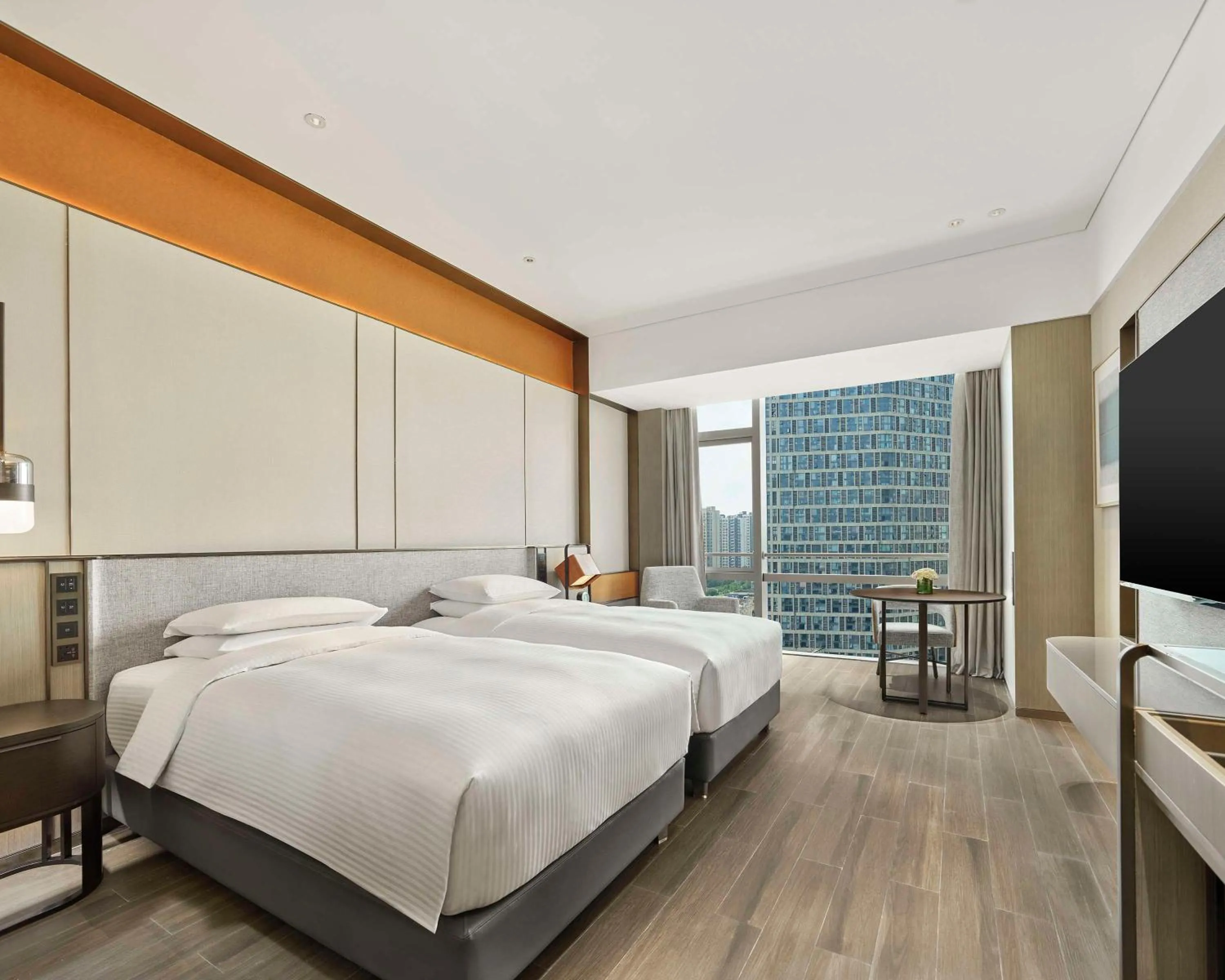 Bedroom, Bed in Hyatt Regency Shanghai Songjiang
