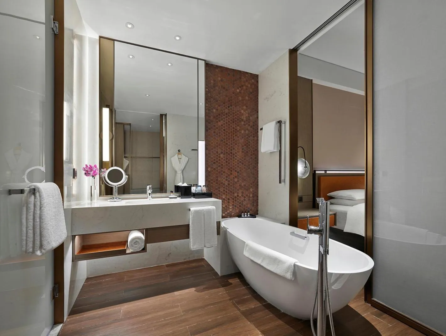 Bathroom in Hyatt Regency Shanghai Songjiang
