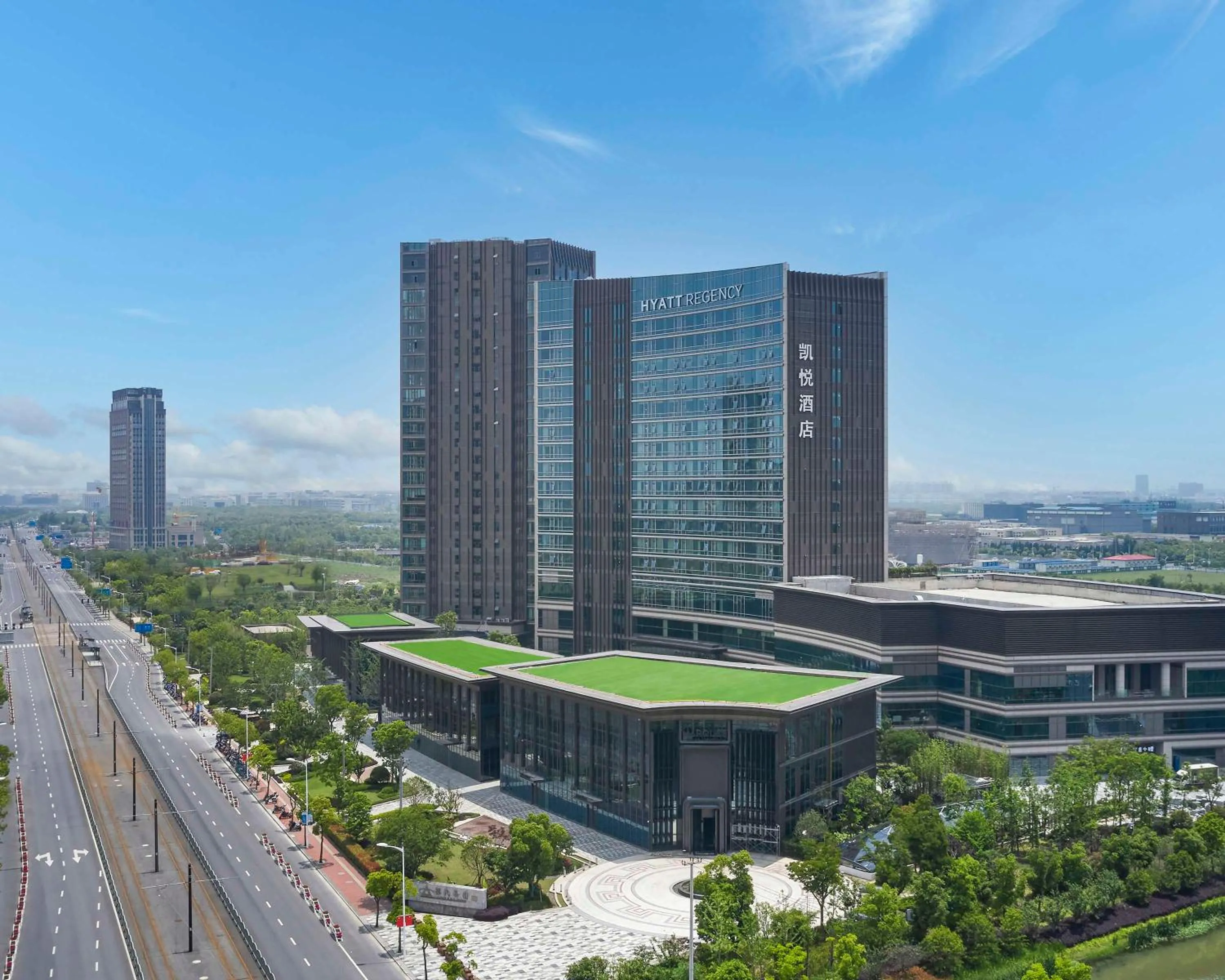 Property building in Hyatt Regency Shanghai Songjiang