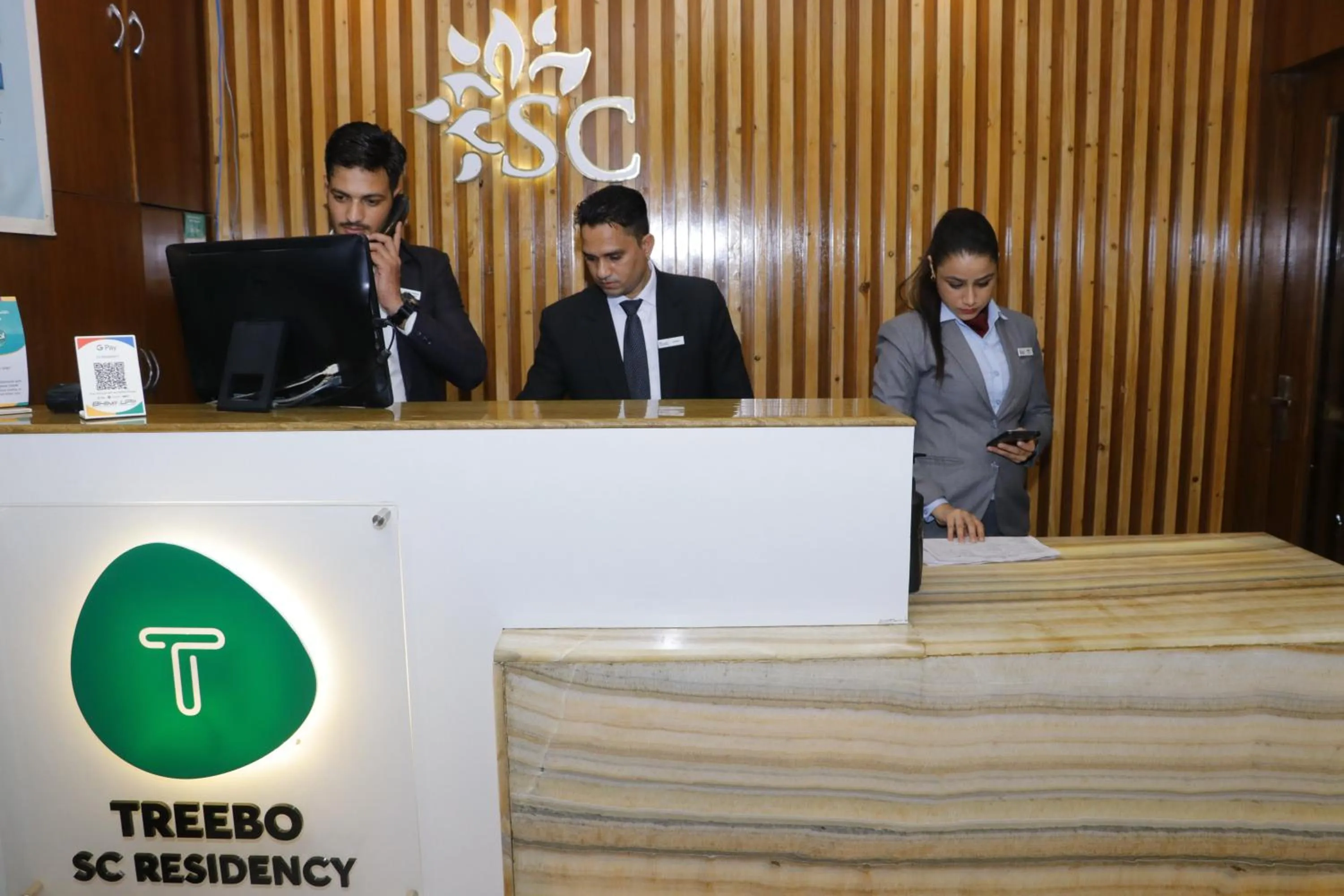 Lobby or reception in Hotel S C Residency