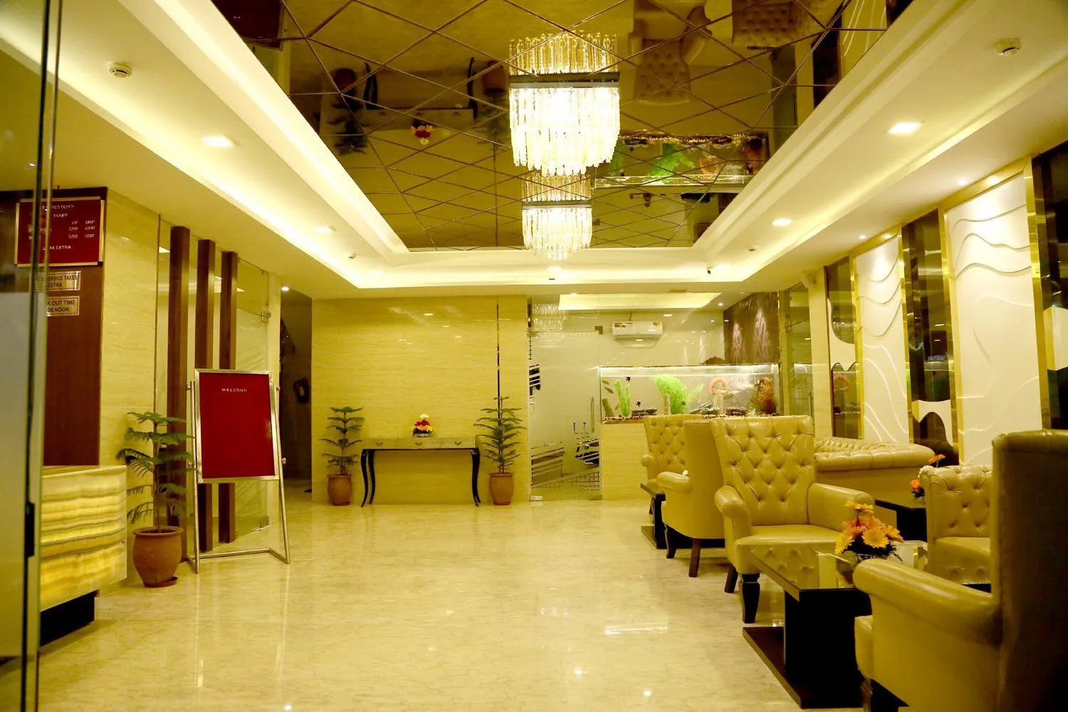 Lobby or reception in Hotel S C Residency