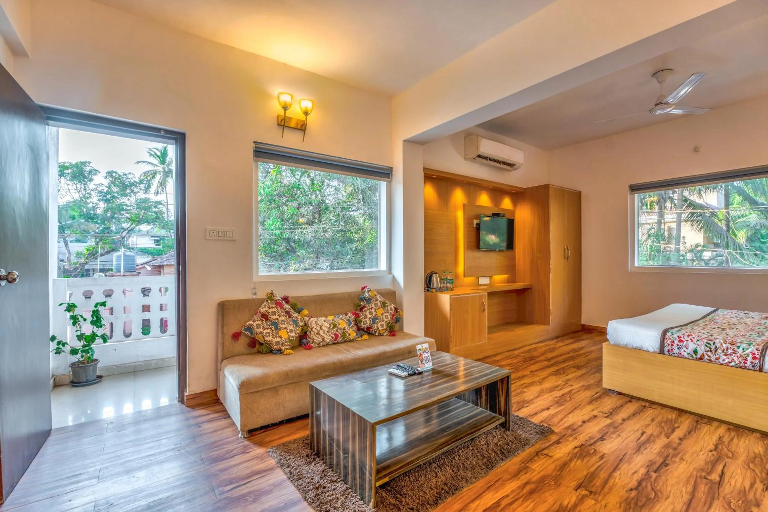 Bed in The Boho, Vagator Beach Goa Near Thalassa