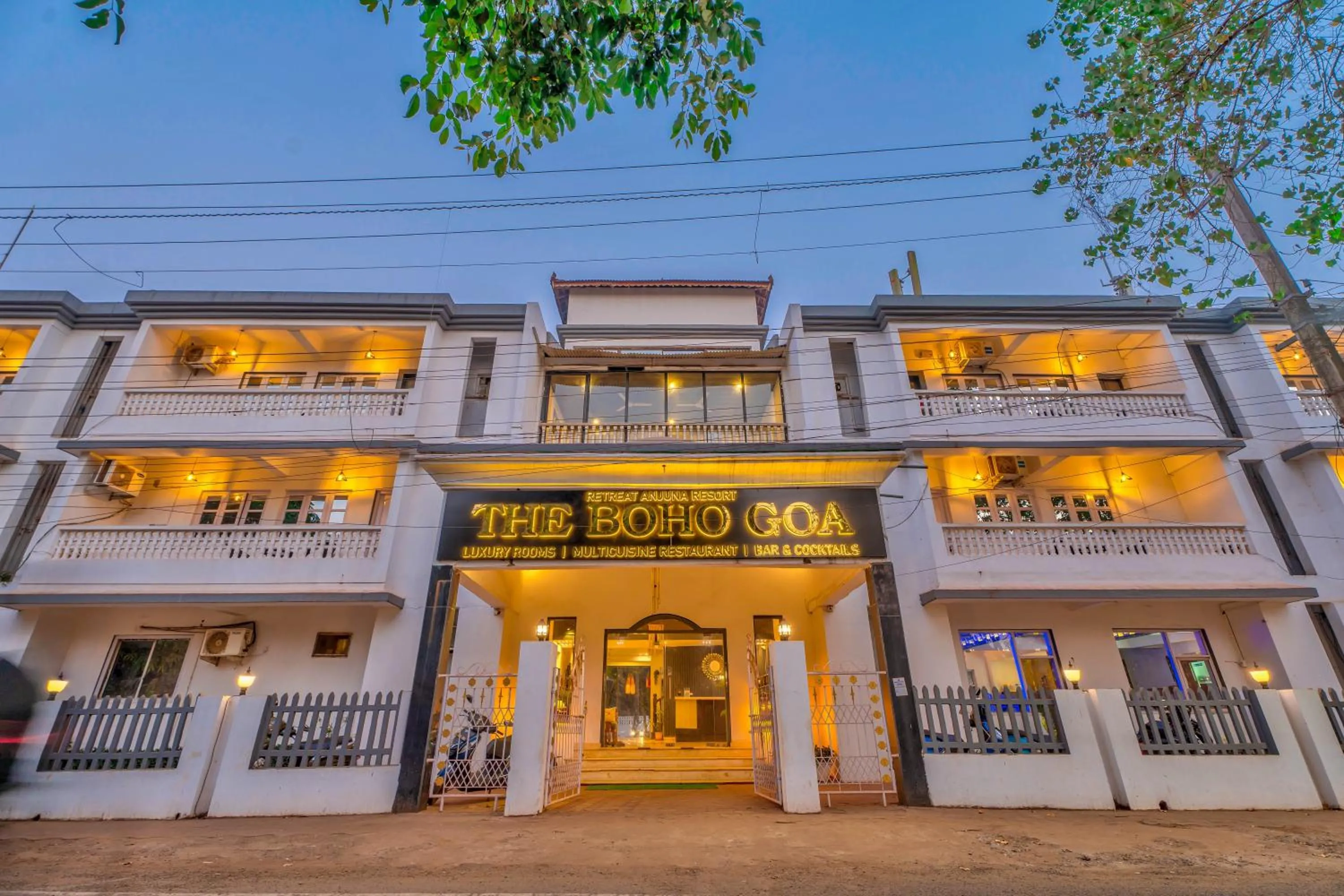 Property building in The Boho, Vagator Beach Goa Near Thalassa