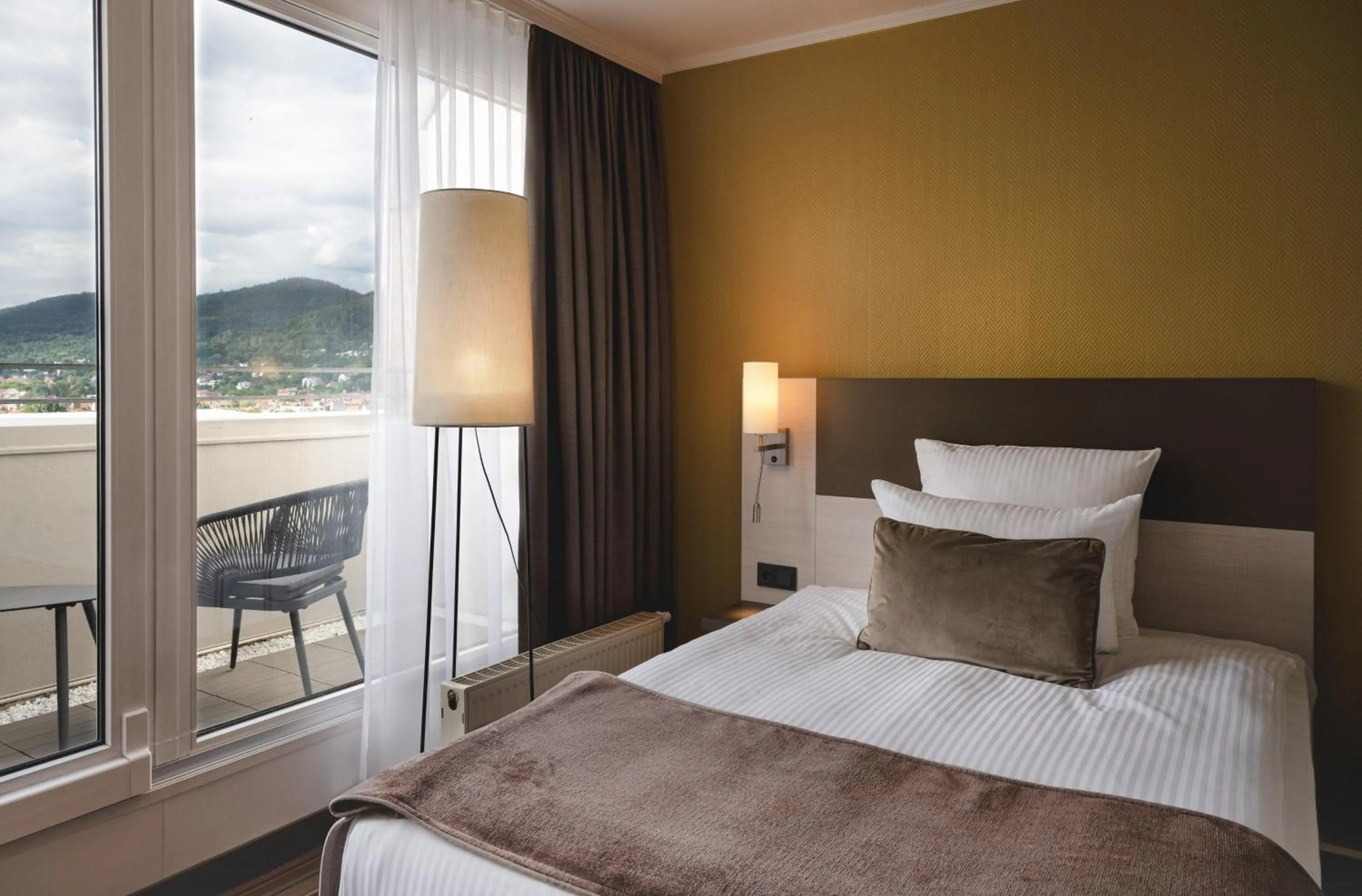 Photo of the whole room, Bed in Leonardo Hotel Heidelberg City Center