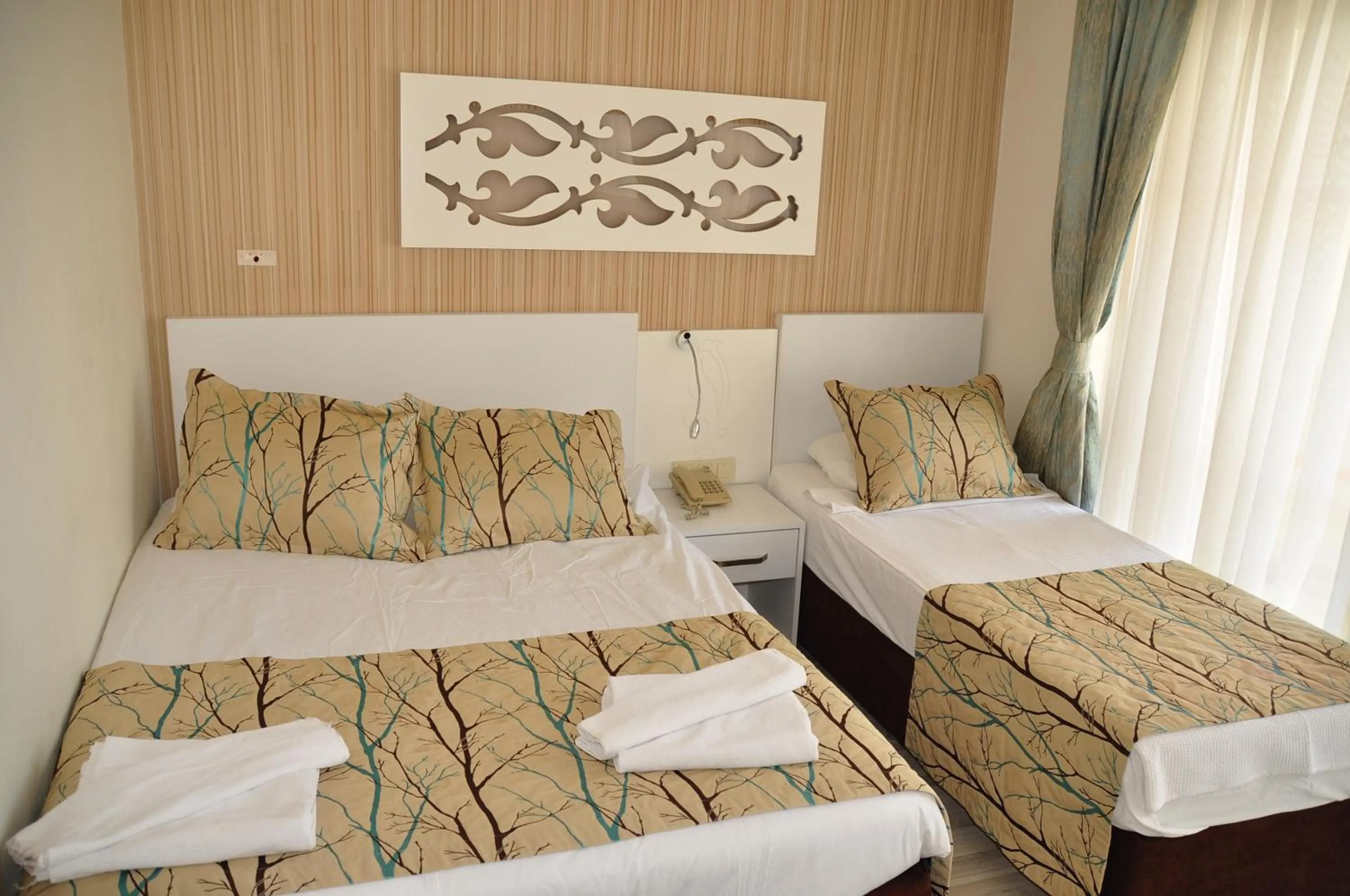 Bed in Side Miami Beach Hotel