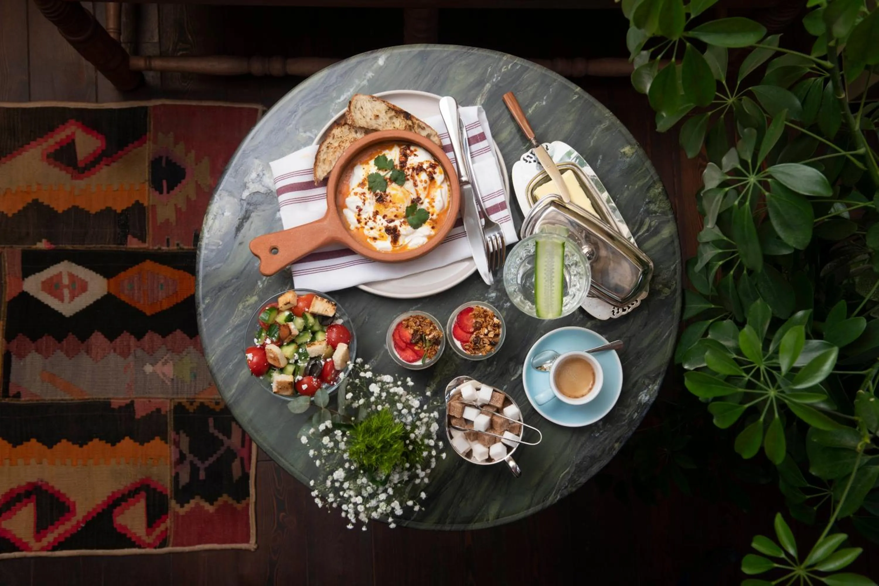 Restaurant/places to eat in Communal Hotel Telavi