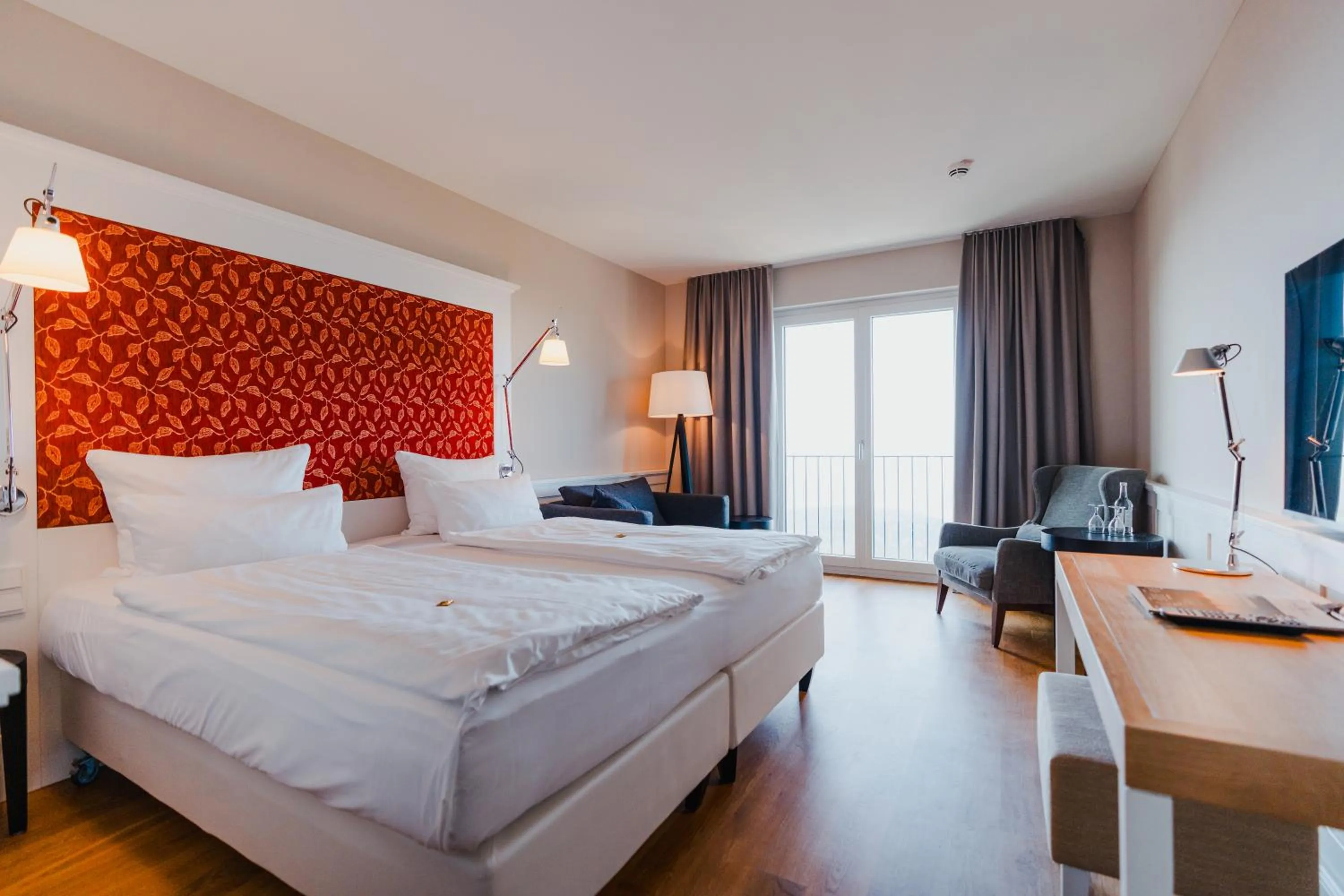 Photo of the whole room, Bed in Berggasthof Königstuhl