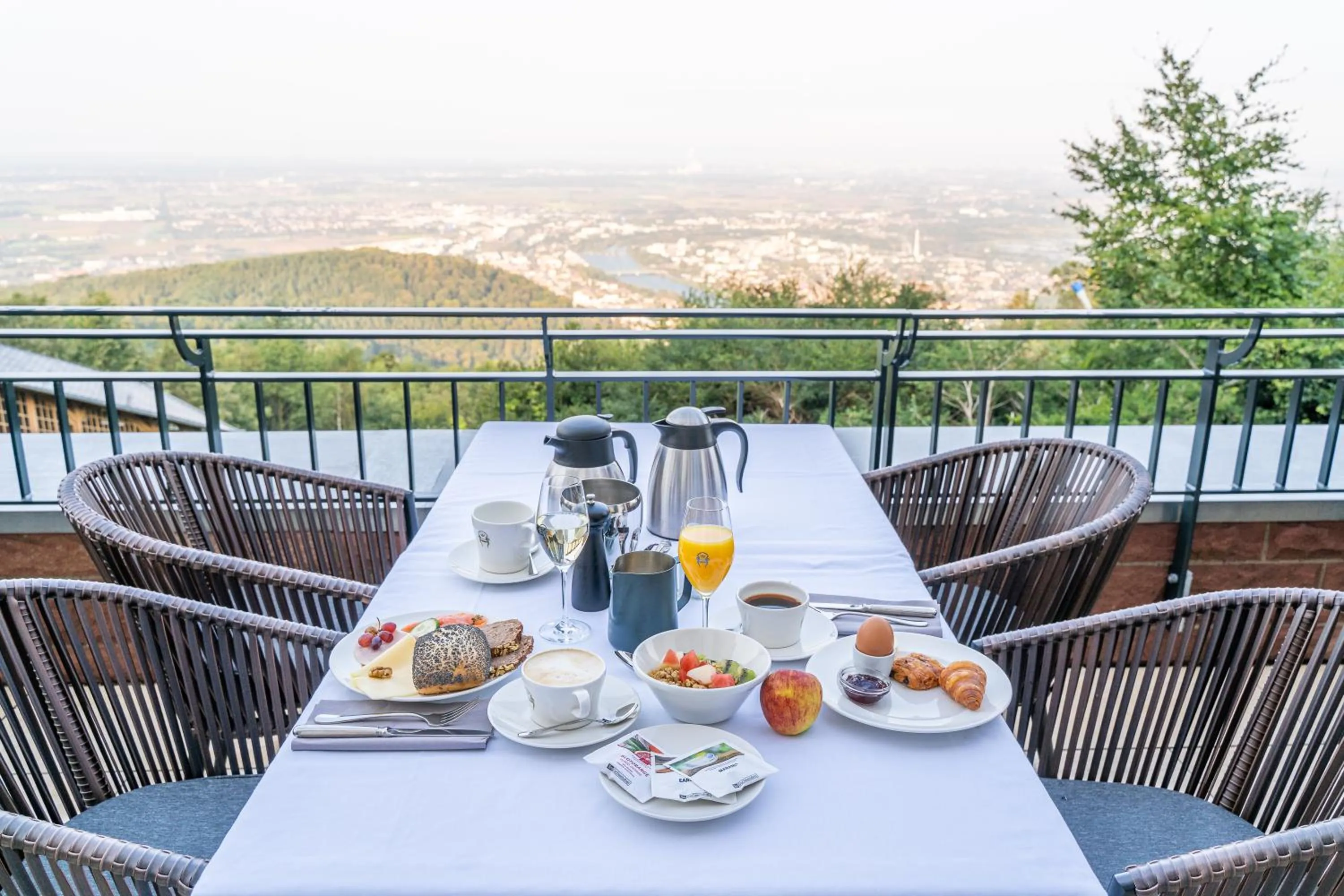 Natural landscape in Berggasthof Königstuhl