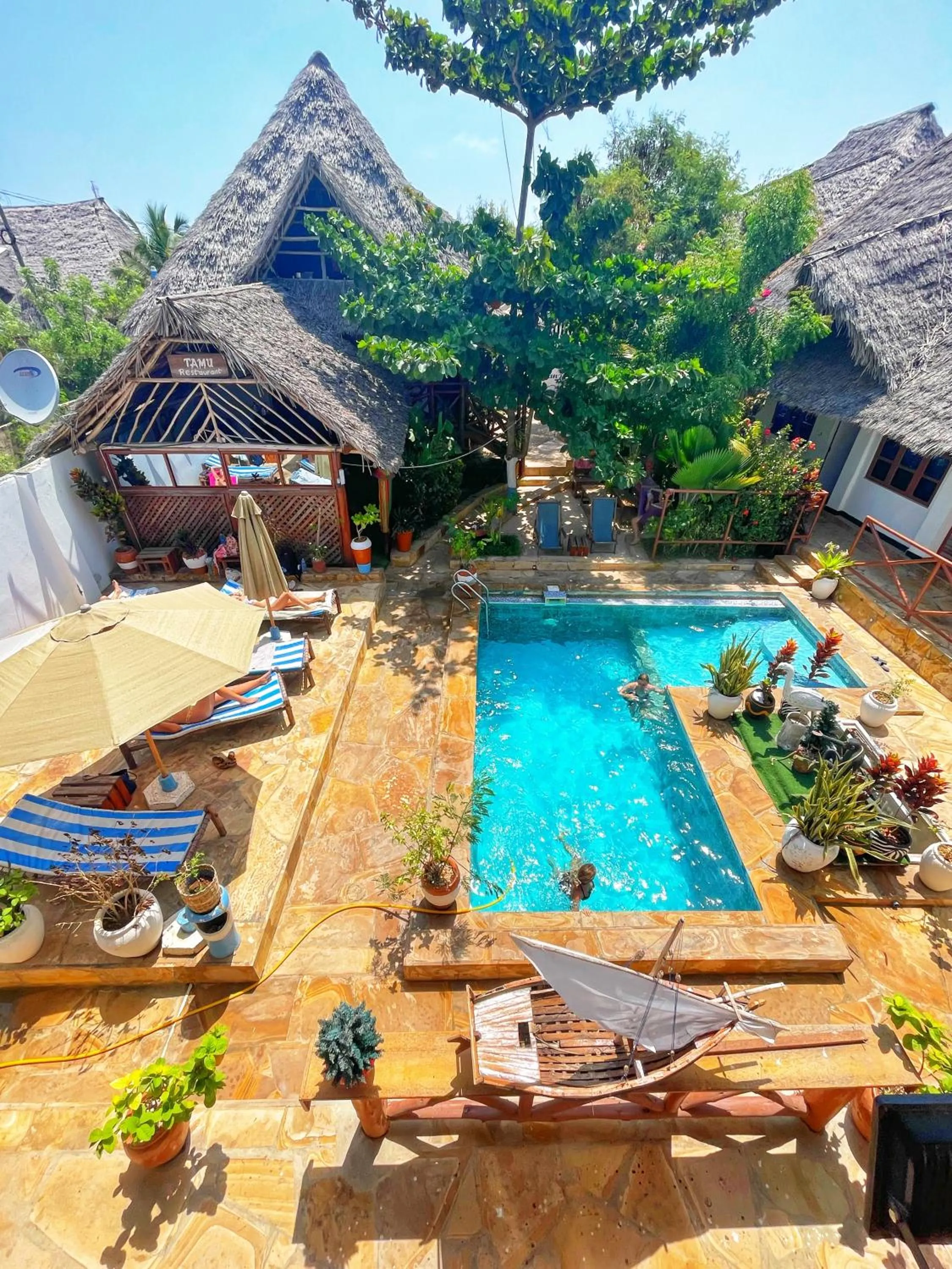 Patio in Utulivu Bungalow