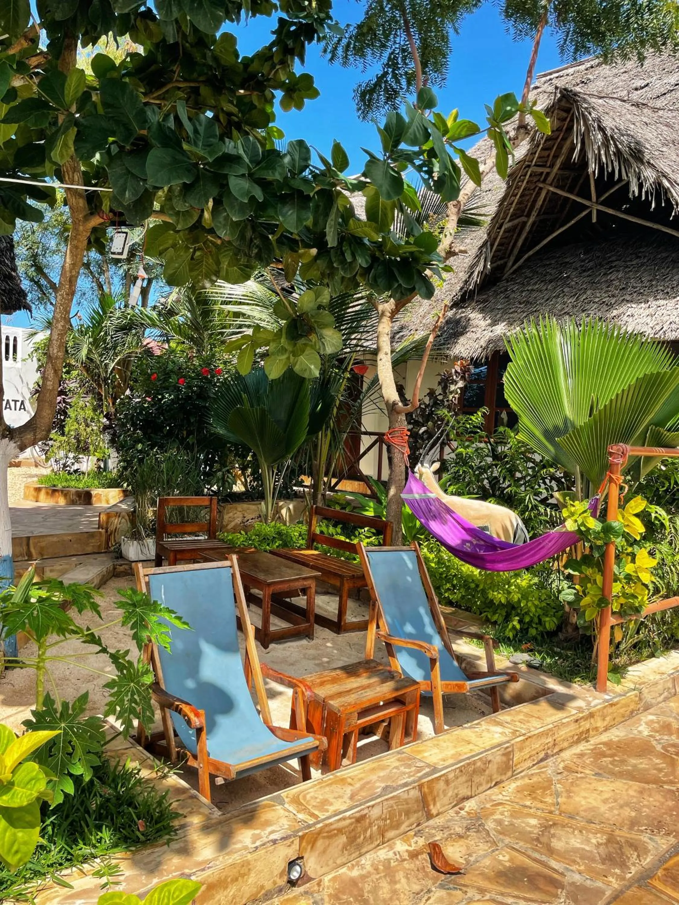 Patio in Utulivu Bungalow