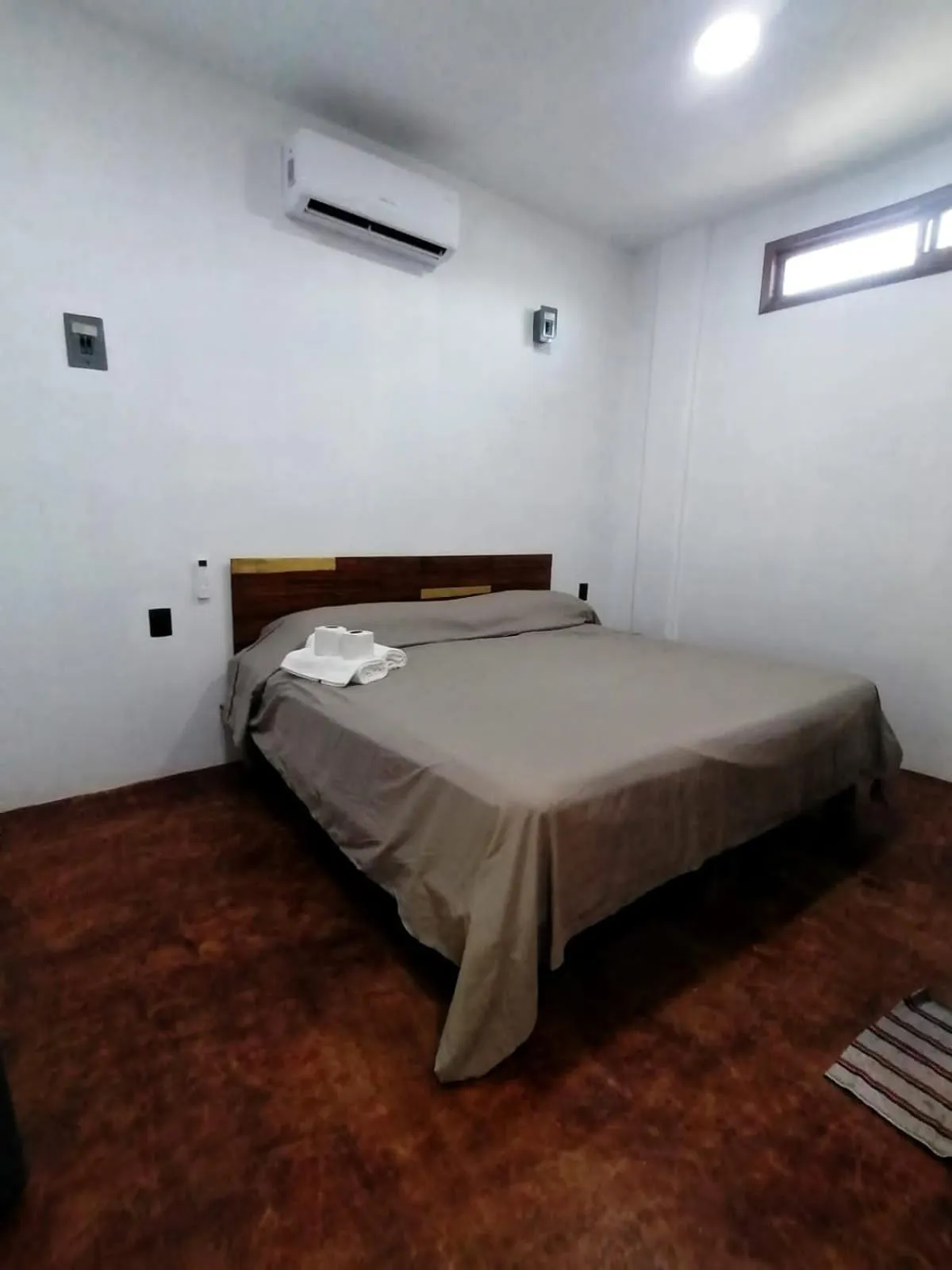 Bed in Cabañas las Palmas Chacahua