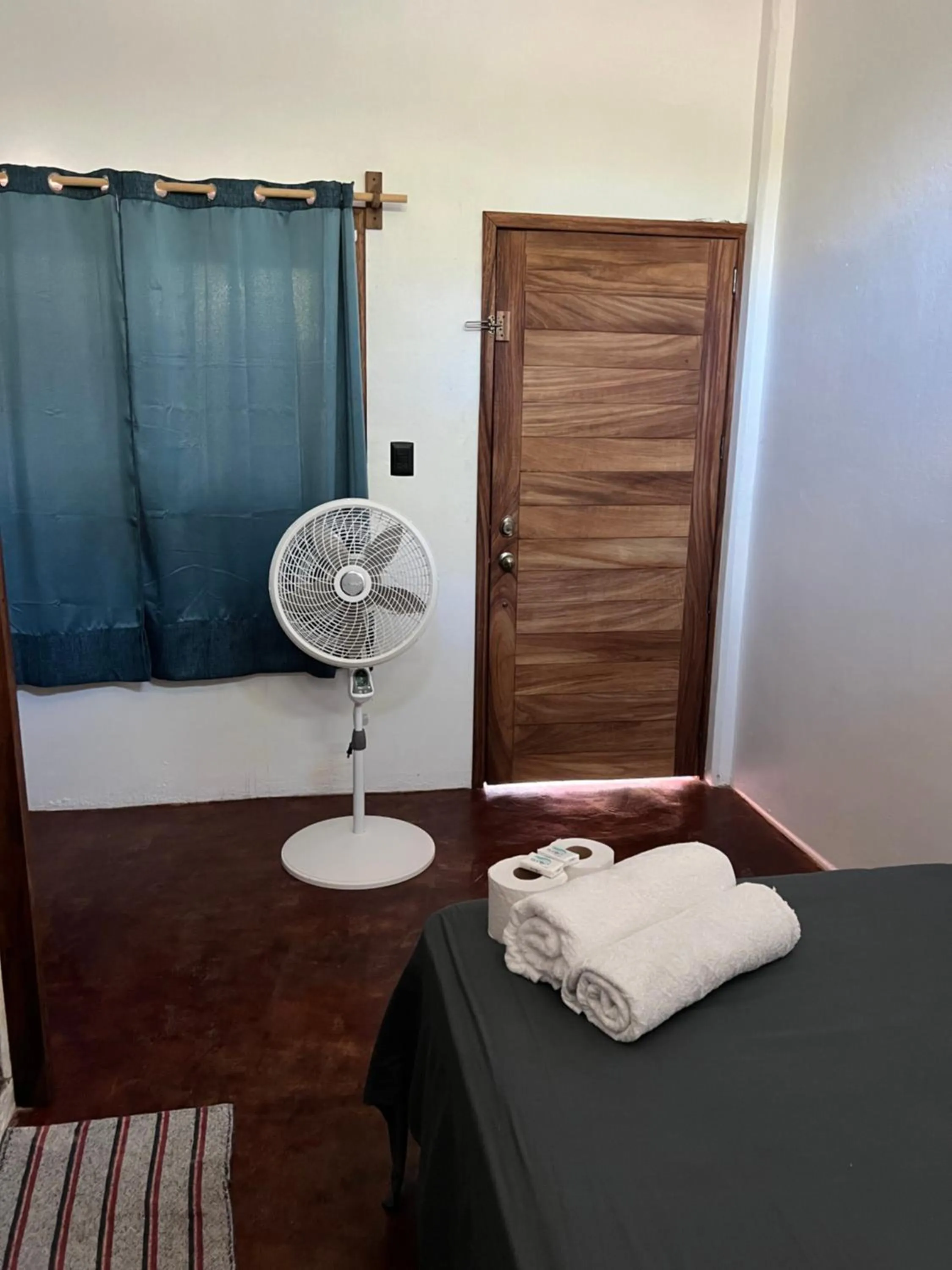 Bed in Cabañas las Palmas Chacahua