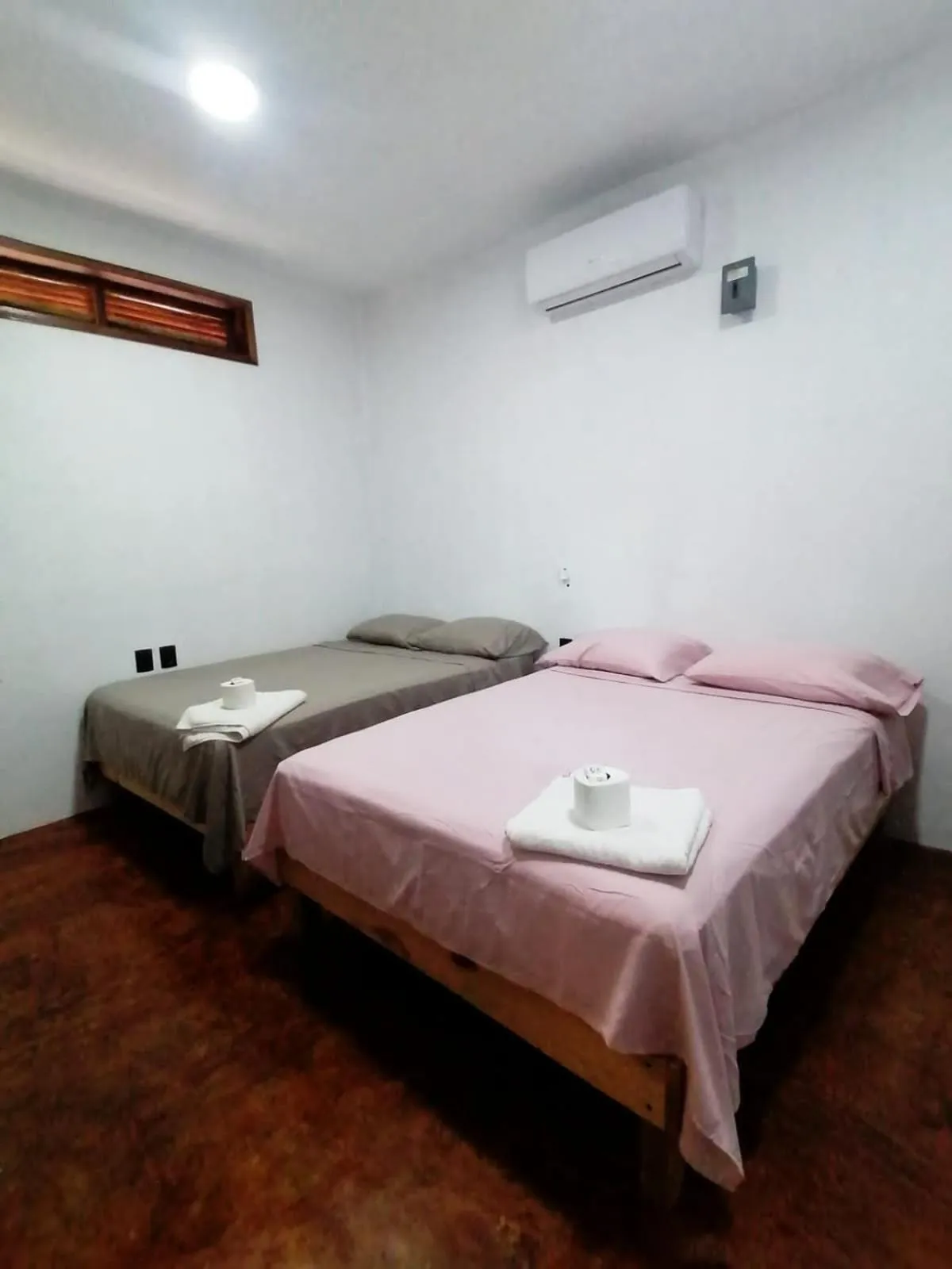 Bed in Cabañas las Palmas Chacahua