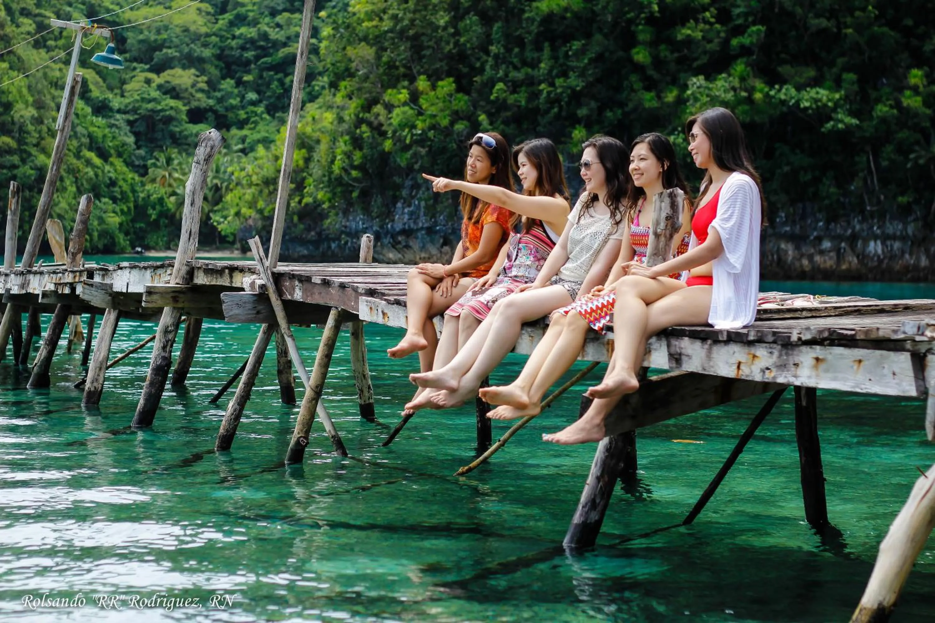 People in Club Tara Island Resort