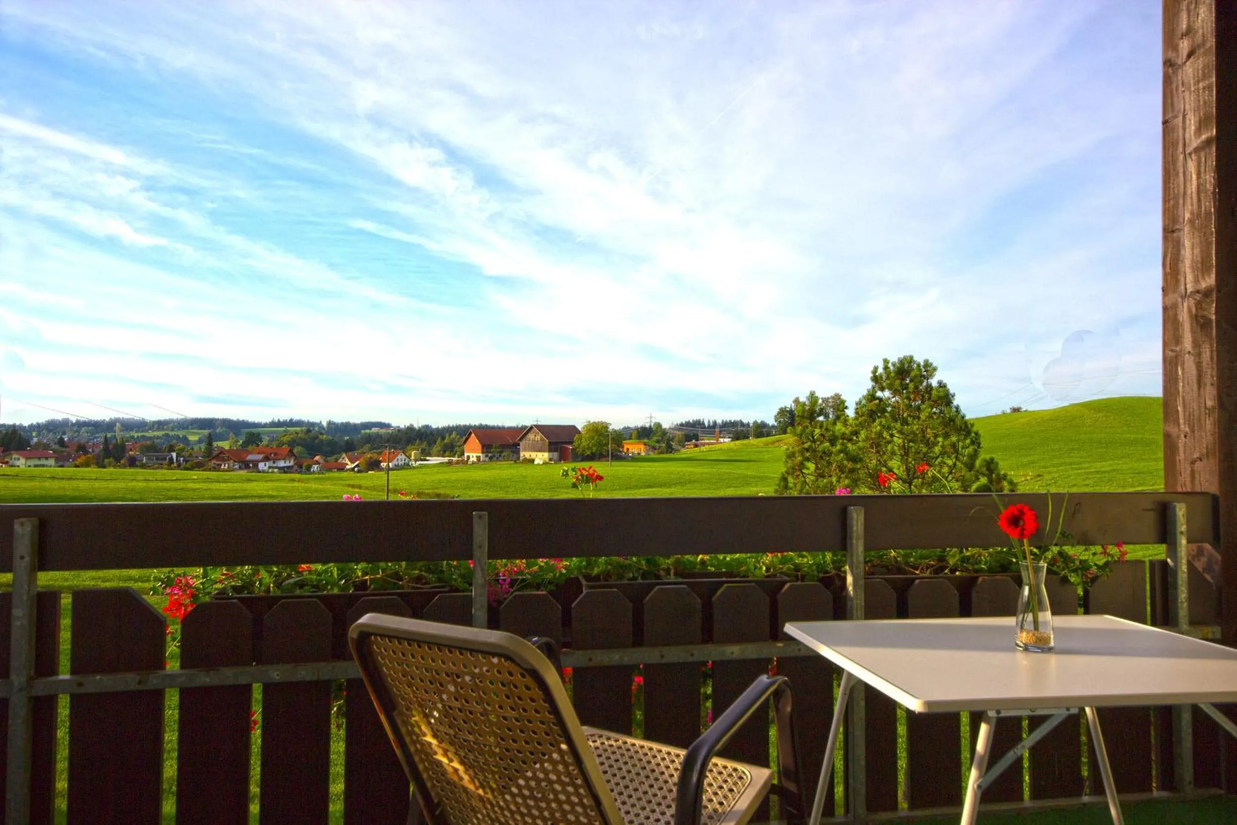 Garden in Hotel Allgäu Garni