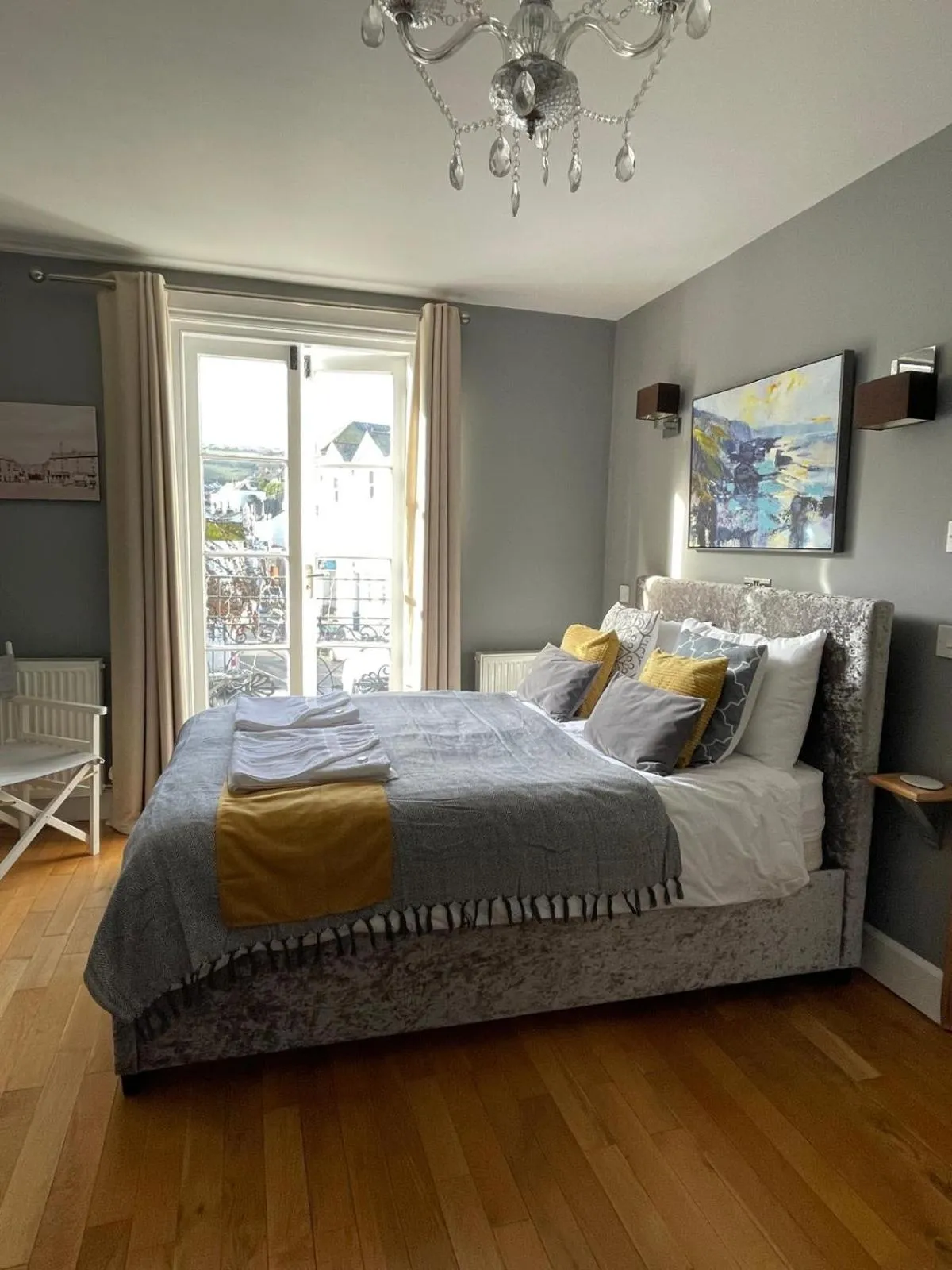 Bed in Millpool House