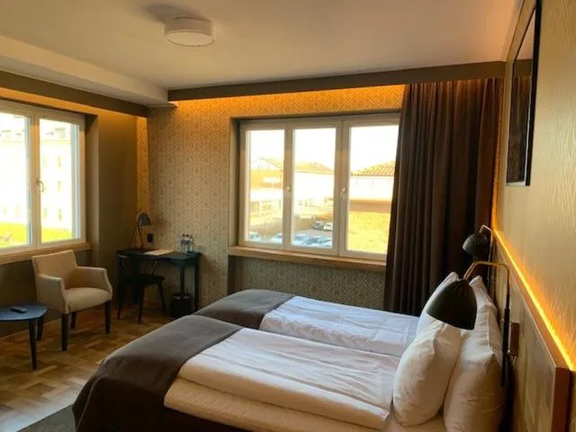 Bed in Nybro Stora Hotellet