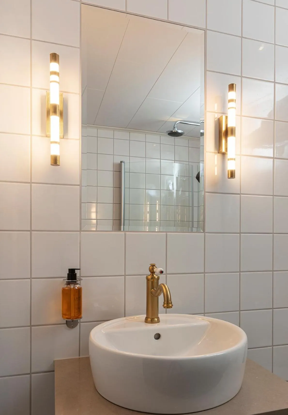 Bathroom in Nybro Stora Hotellet