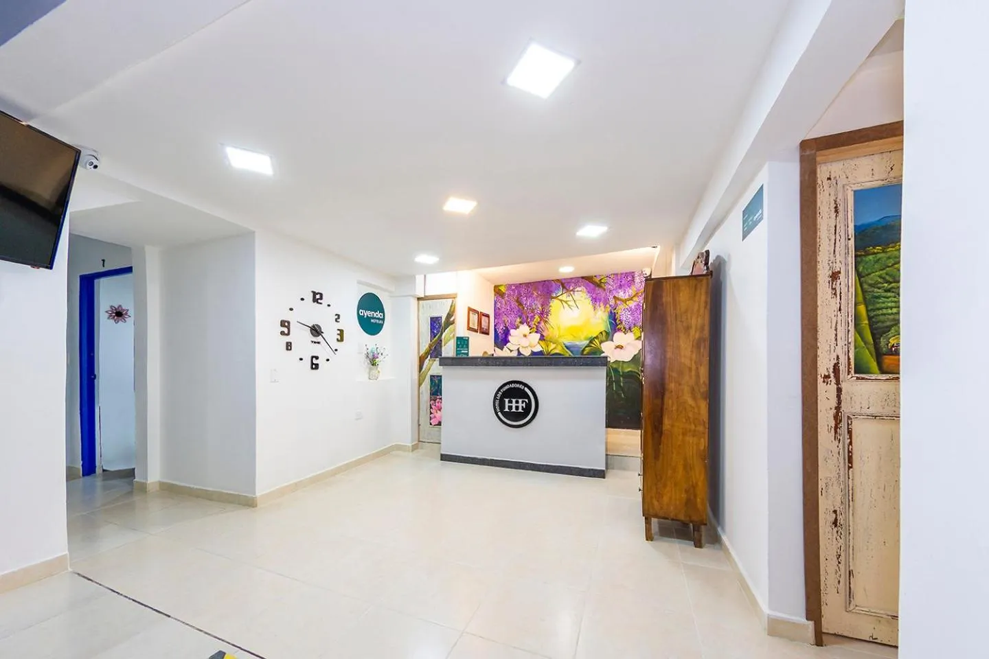 Lobby or reception in Ayenda Fundadores 1906