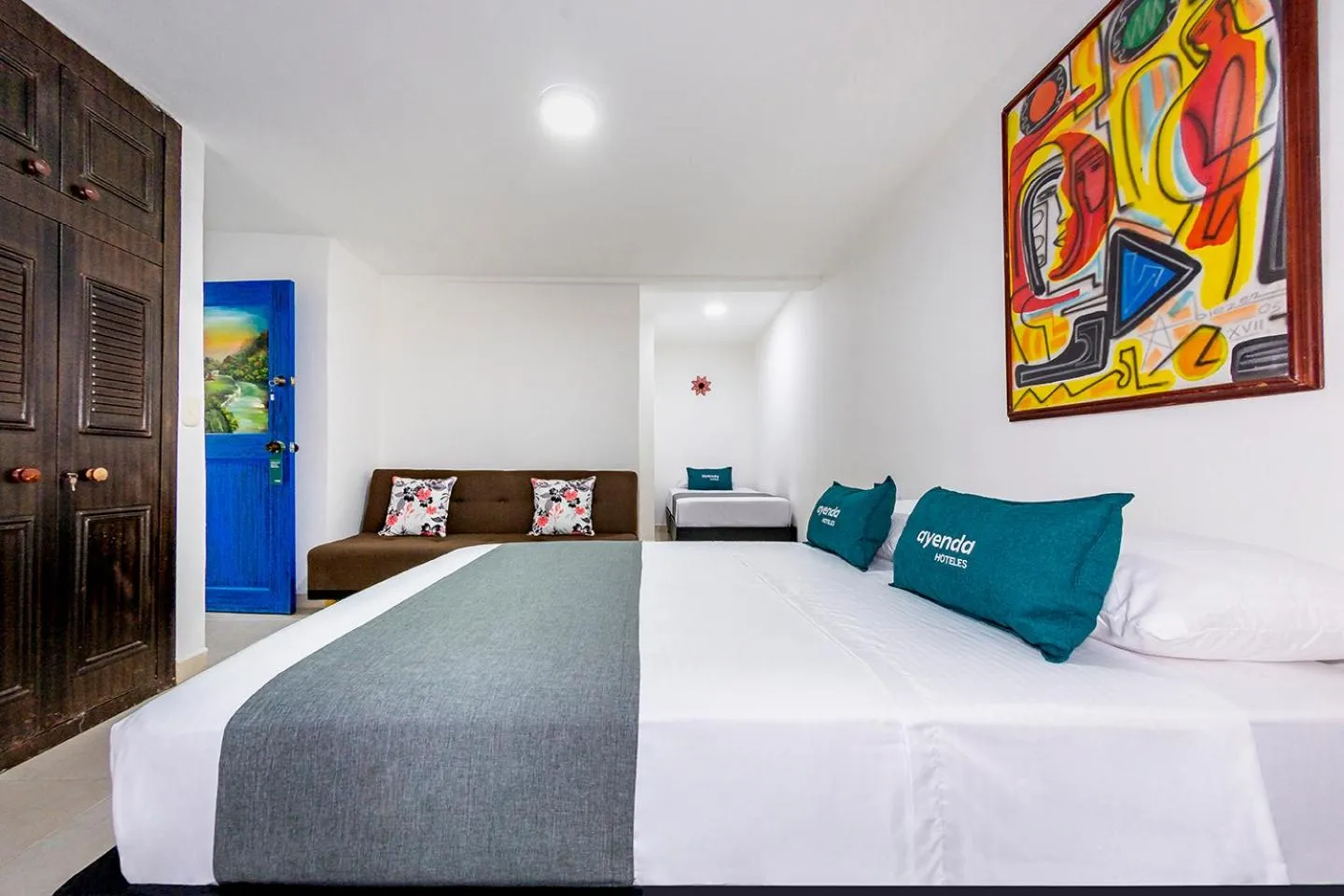 Bedroom, Bed in Ayenda Fundadores 1906