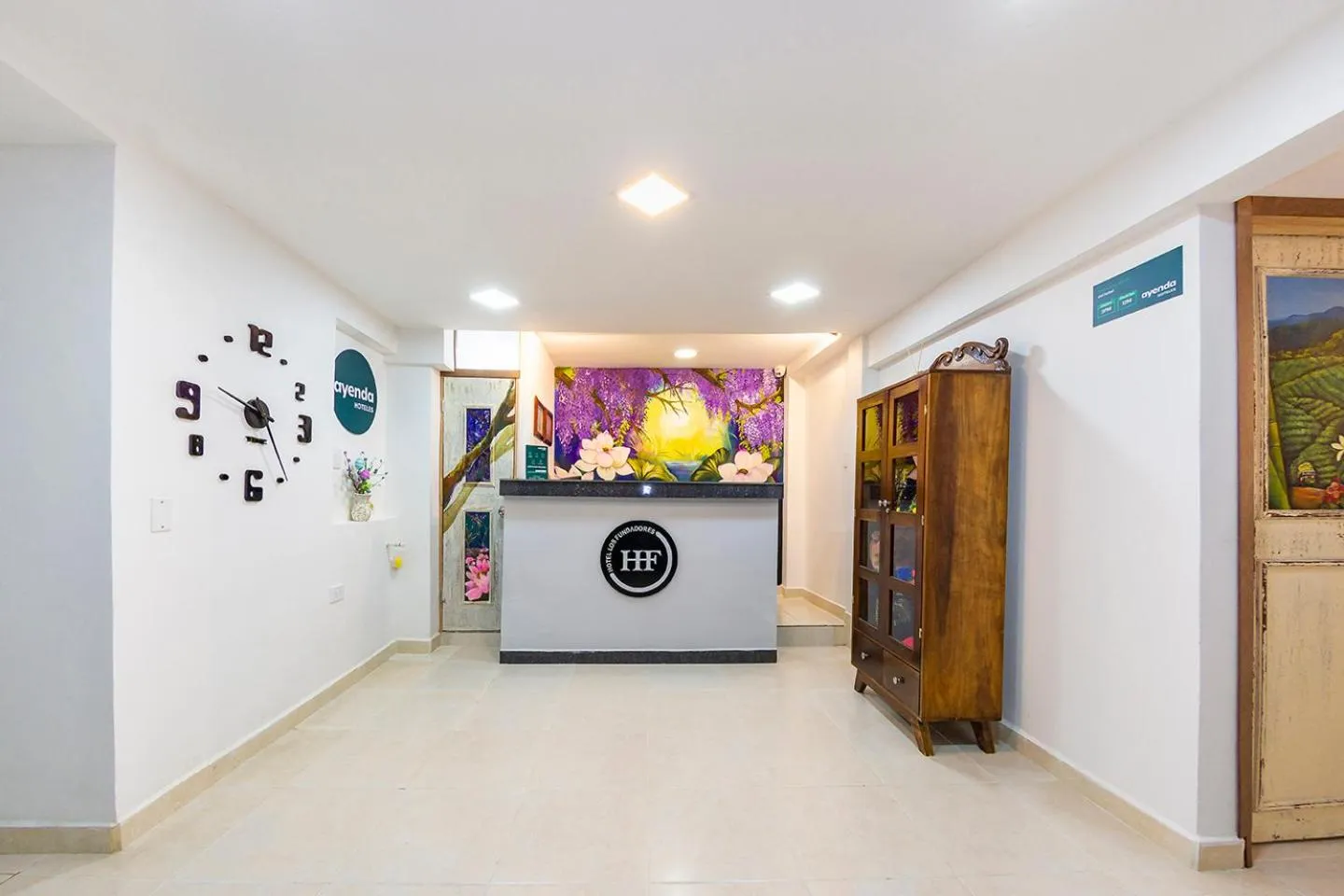 Lobby or reception in Ayenda Fundadores 1906