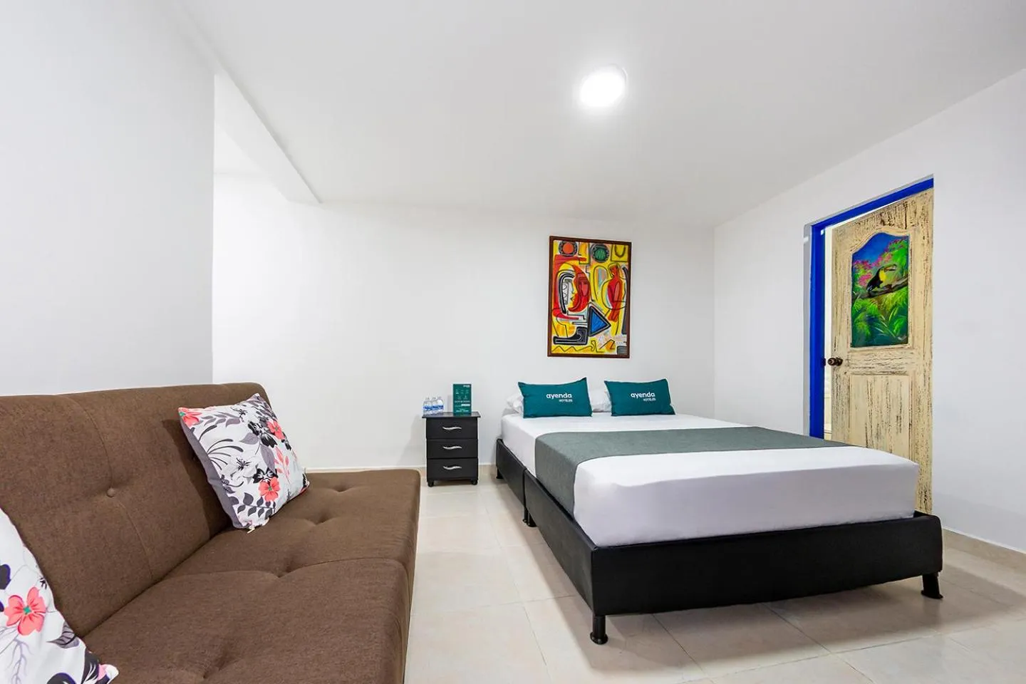 Photo of the whole room, Bed in Ayenda Fundadores 1906