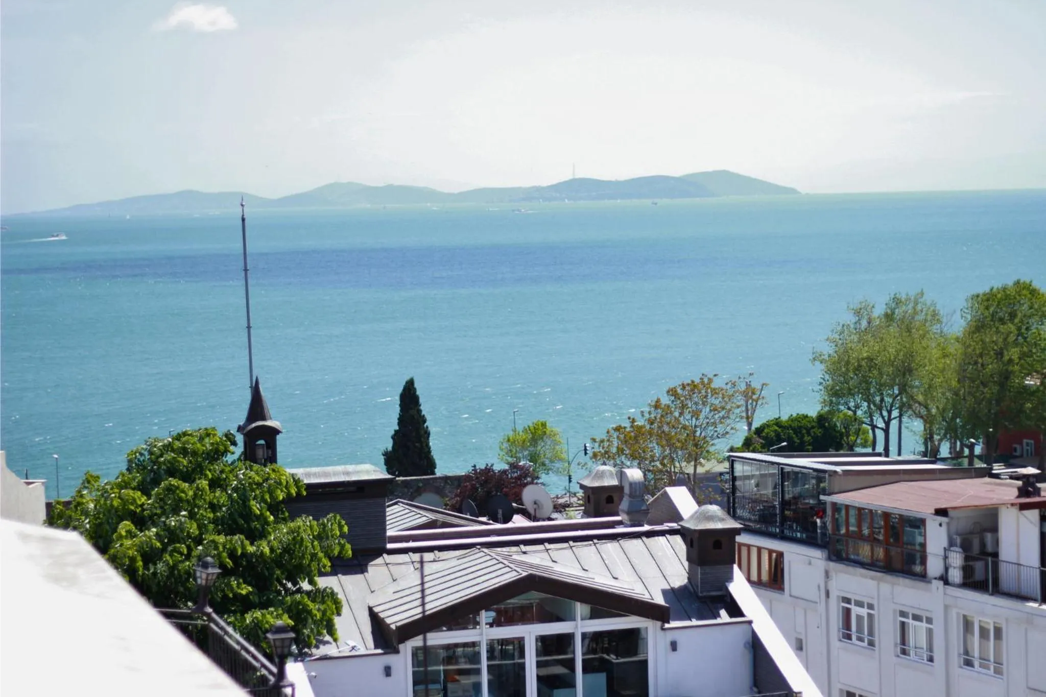 Sea view in Hotel Peninsula