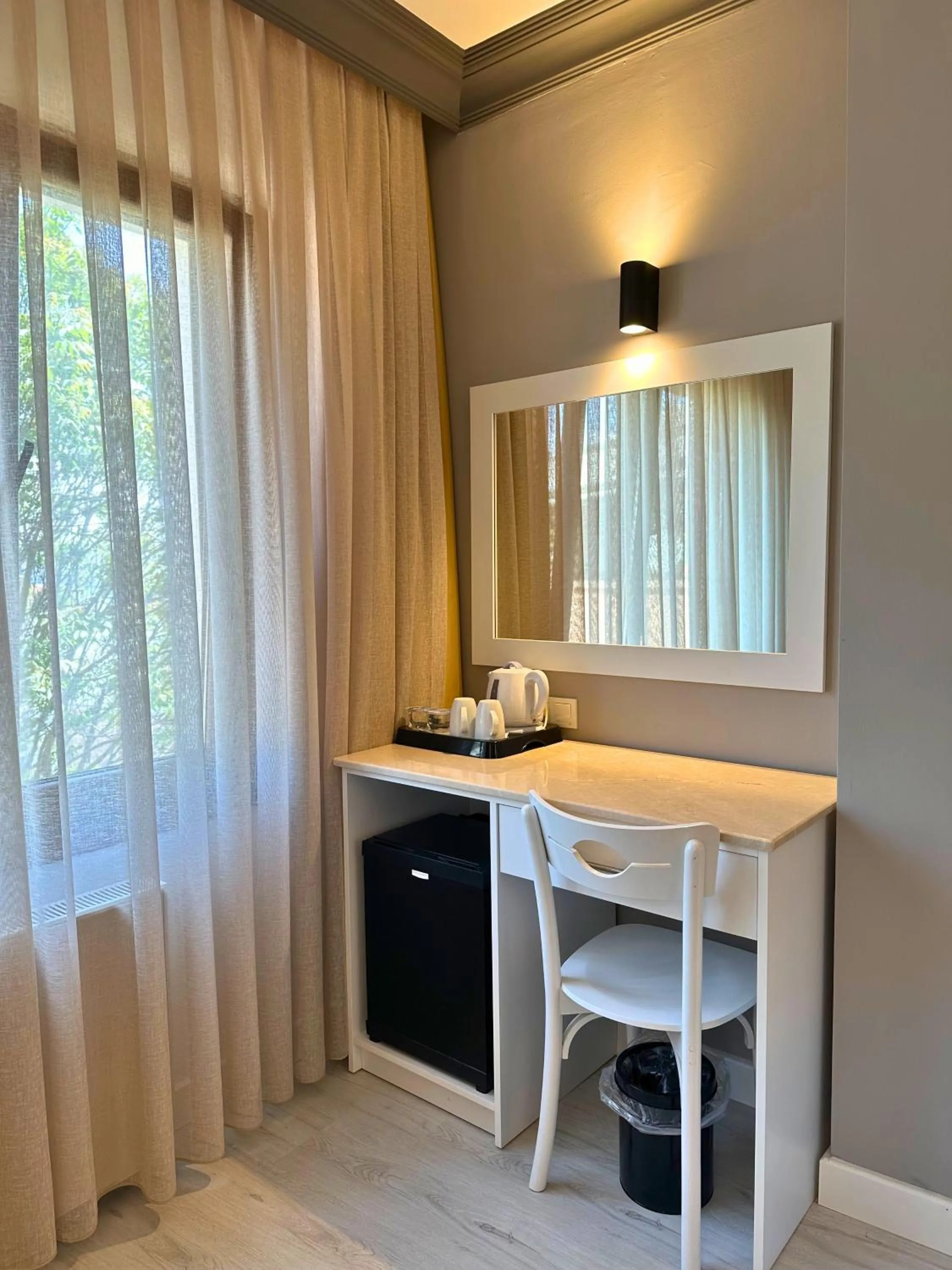 Kitchen or kitchenette in Hotel Peninsula