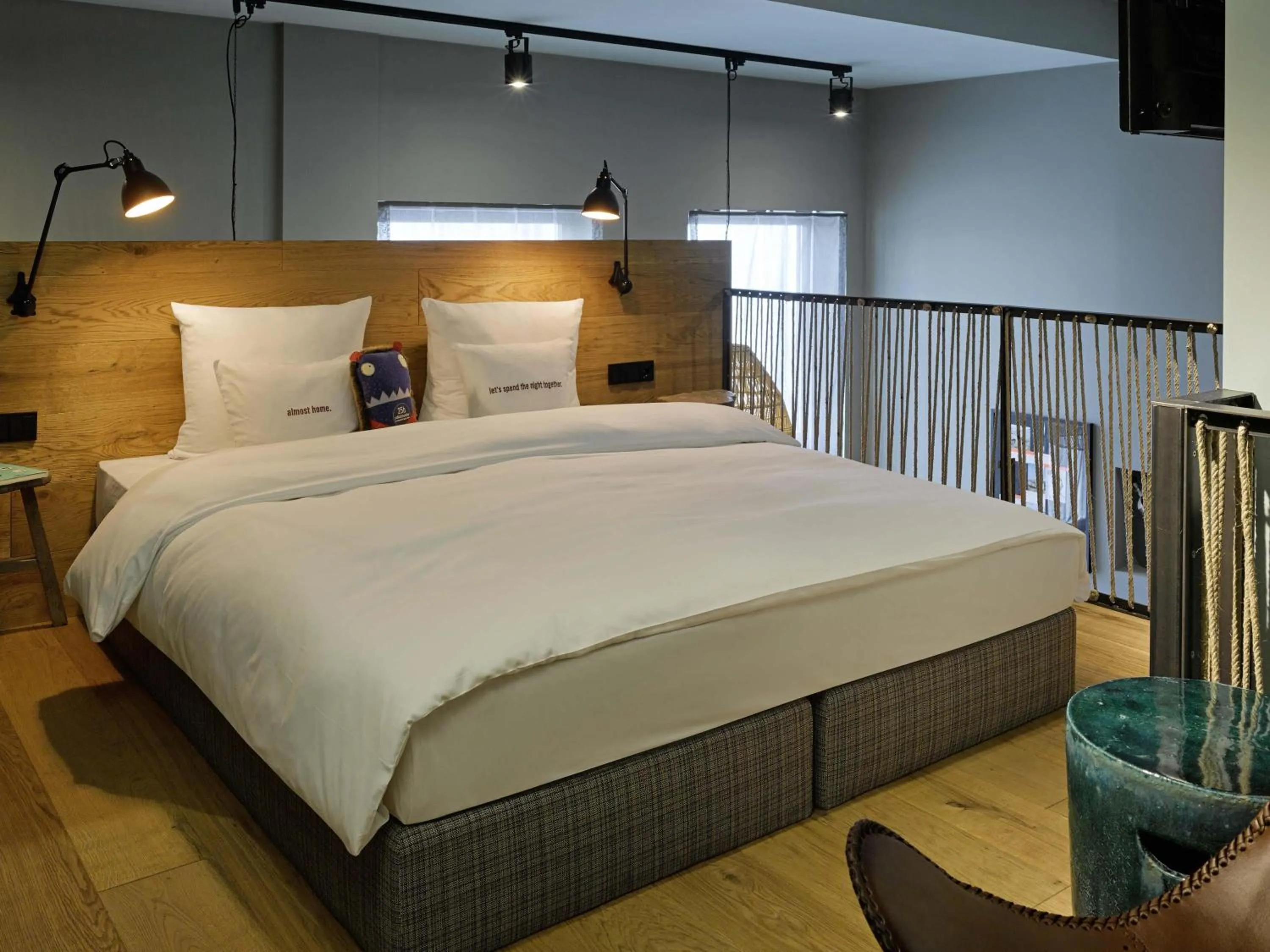 Bedroom, Bed in 25hours Hotel The Trip