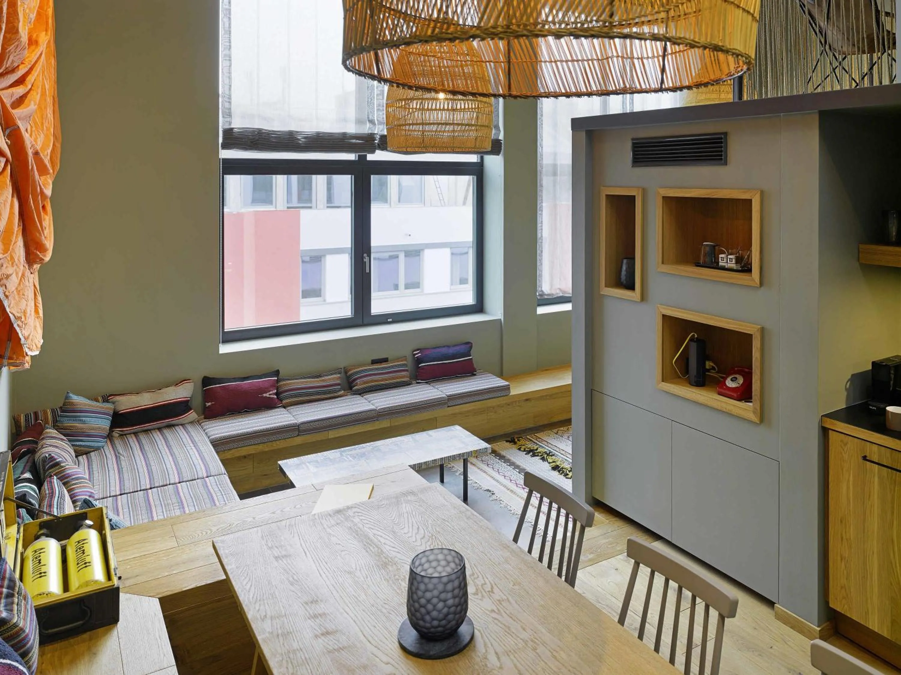 Bedroom in 25hours Hotel The Trip