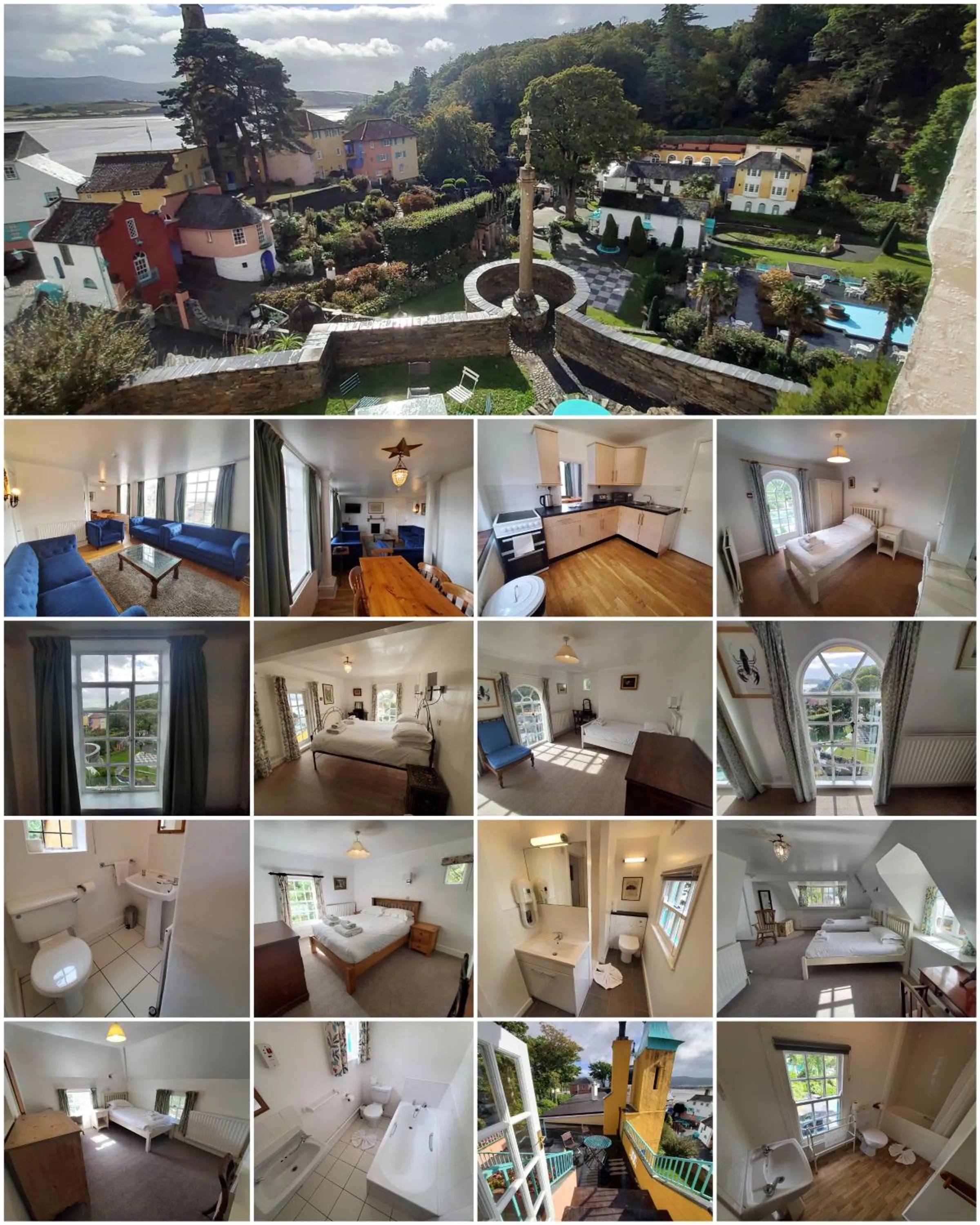 Photo of the whole room in Portmeirion Village & Castell Deudraeth