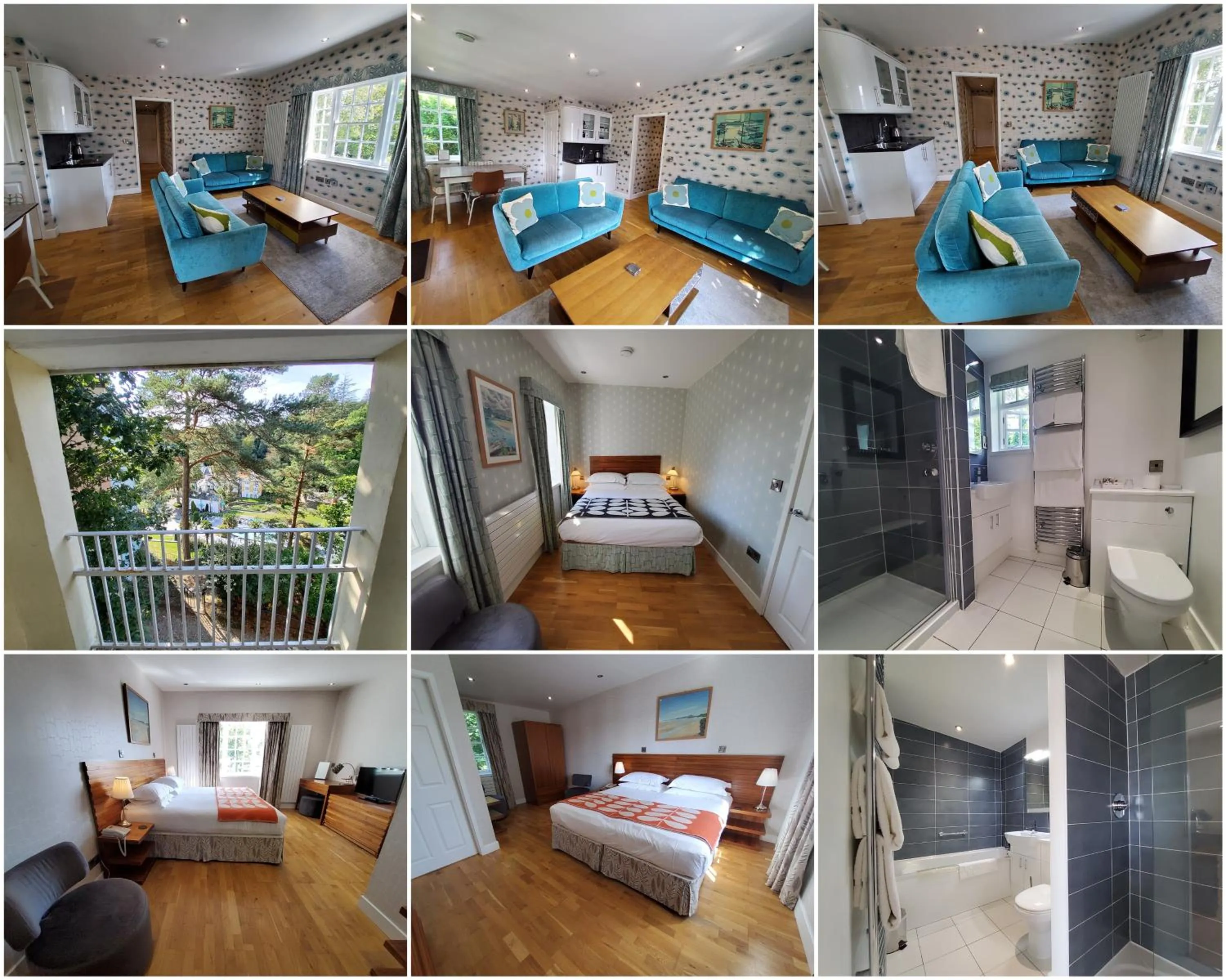 Photo of the whole room, Bed in Portmeirion Village & Castell Deudraeth